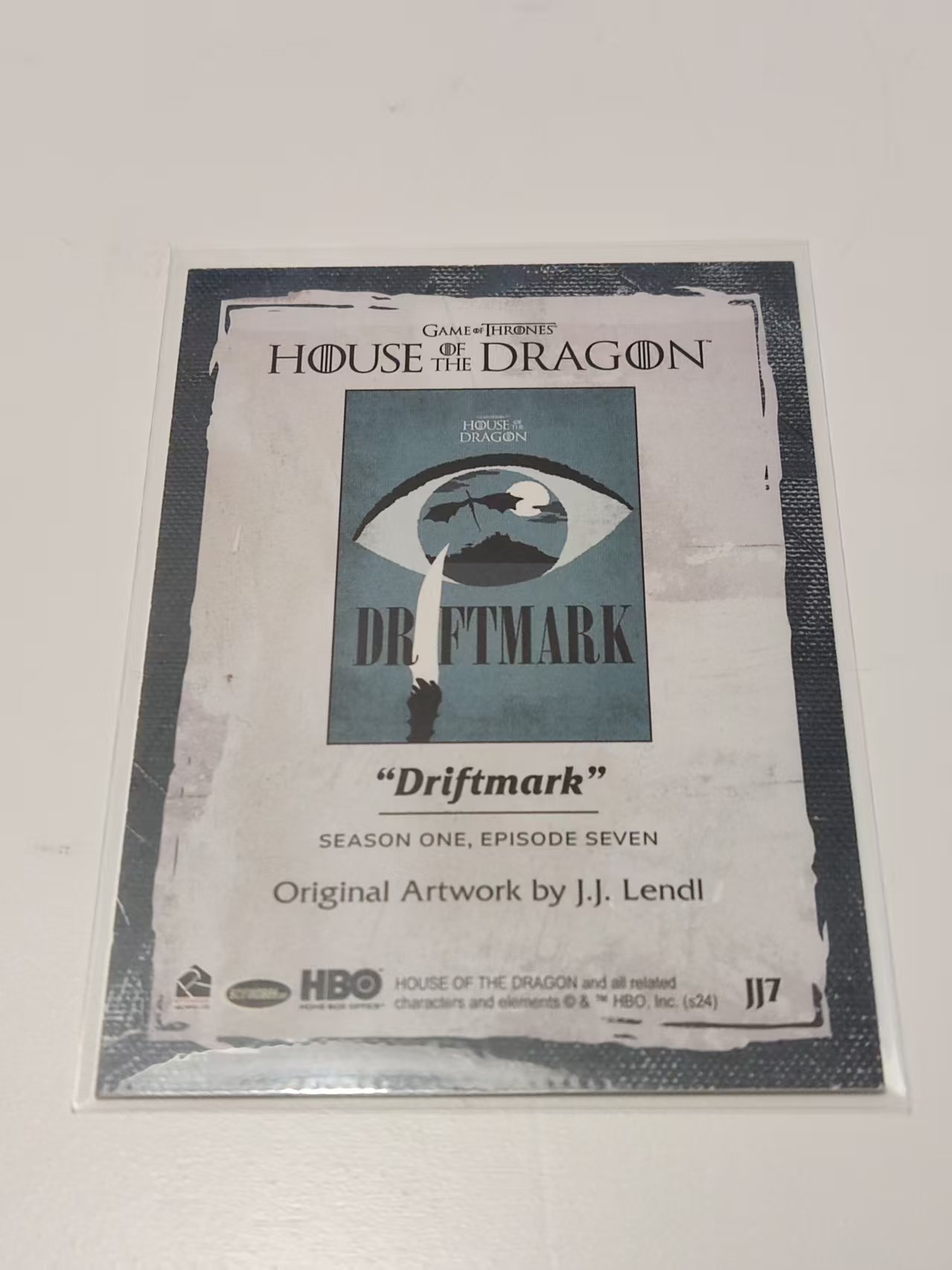 2024 Rittenhouse 龙之家族 权利的游戏 HOUSE OF THE DRAGON 剧集海报 特卡 JJ7 漂流标记 收藏凑套必备