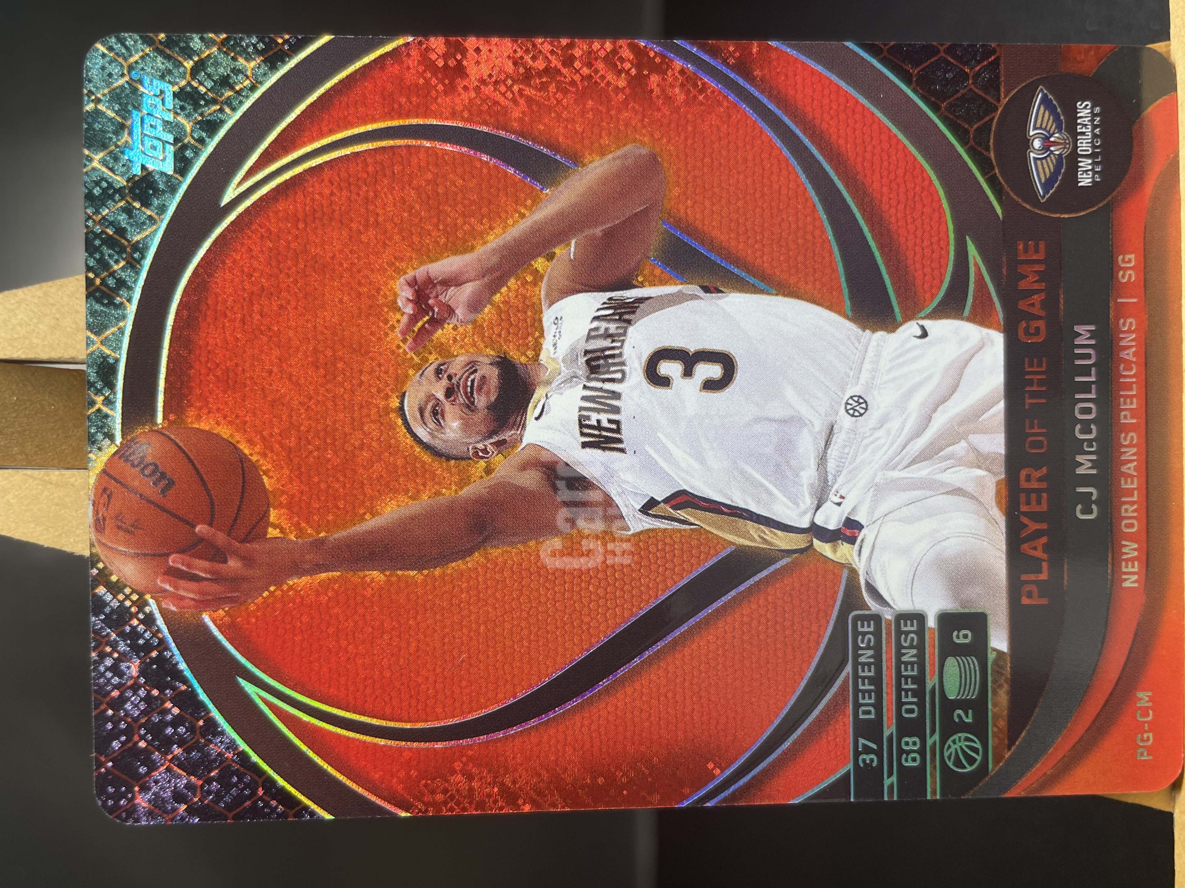 (T1) 2025 TOPPS  CJ麦科勒姆 鹈鹕  近期大热球星 收藏必备 卡品如图 ! ! !