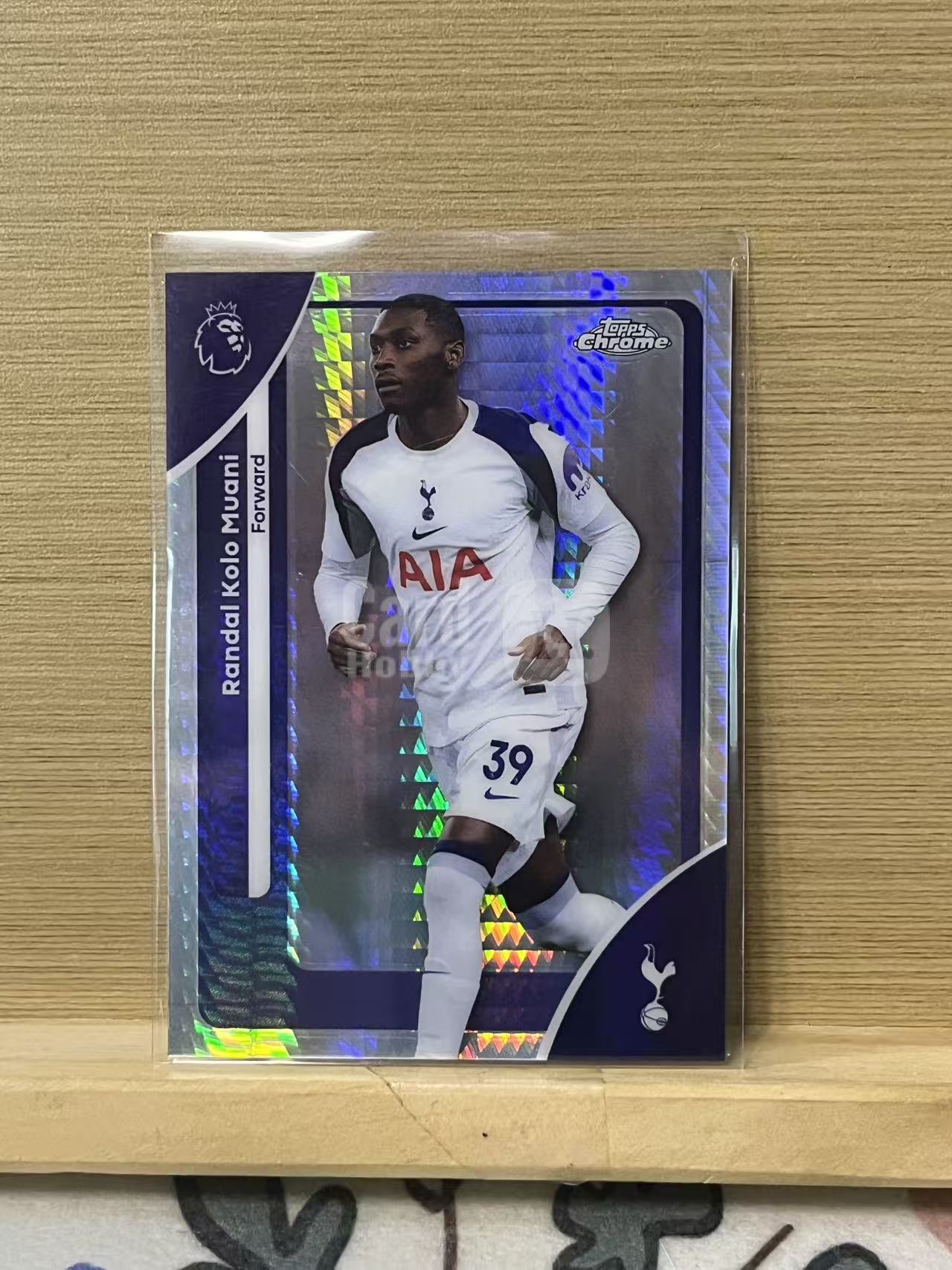 2026 Topps Chrome Randal Kolo Muani 穆阿尼 变形虫折 热刺 银折 英超 实卡精美 卡品如图 L13