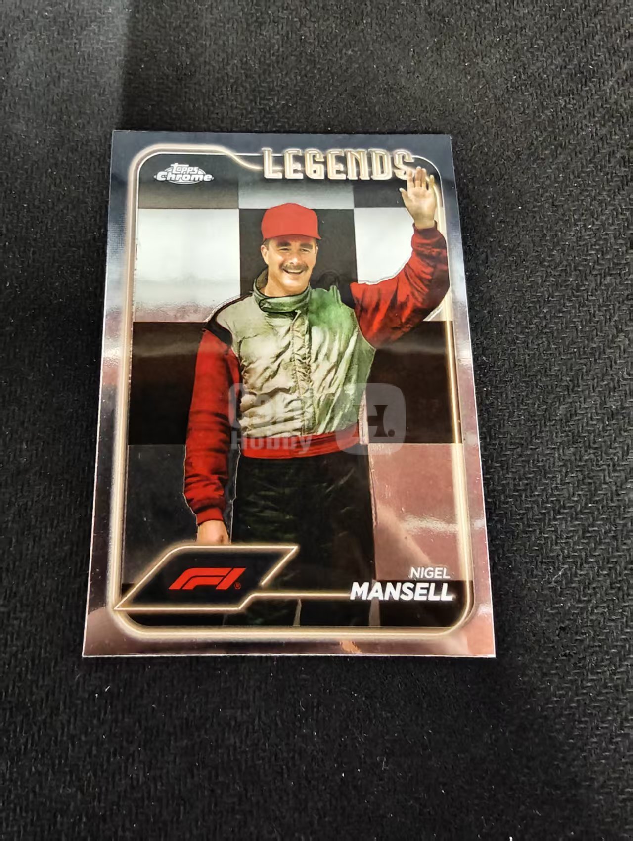 2024 Topps Chrome Nigel Mansell F1 尼格尔 曼塞尔 划痕 边角瑕疵 #194
