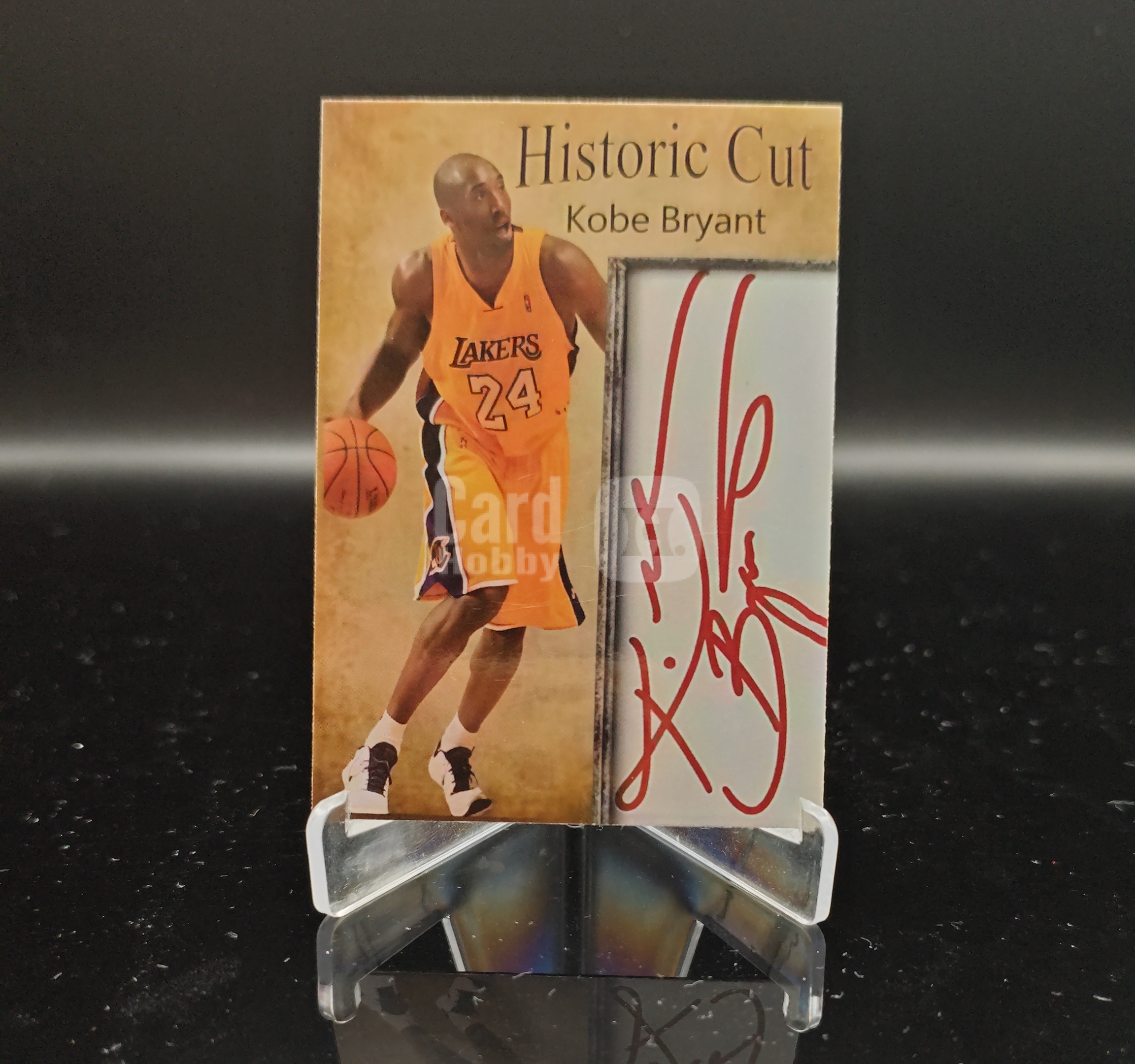 2021 American Caramel Historic Cut Kobe Bryant 科比 布莱恩特 小飞侠 曼巴 黑曼巴 mamba 洛杉矶湖人 印签 美国体育 卡品如图