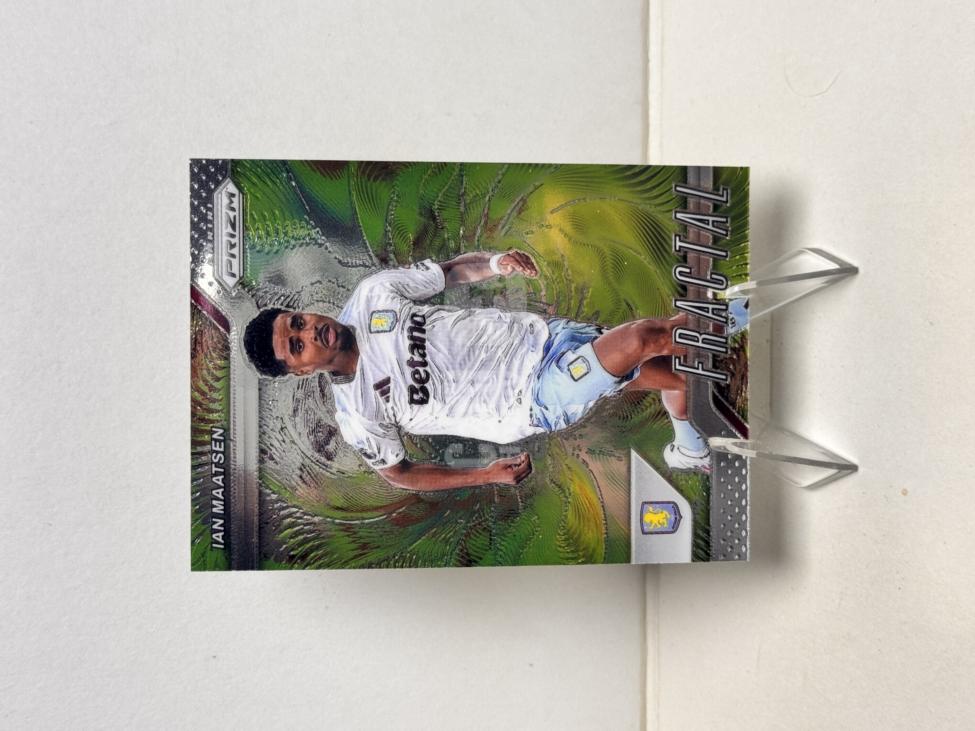 2024-25 Panini Prizm Ian Maatsen 英超 PZ 马特森 阿斯顿维拉 Fractal 分形特卡 实卡精美 收藏必备 卡品如图【星爷代拍】G1-5