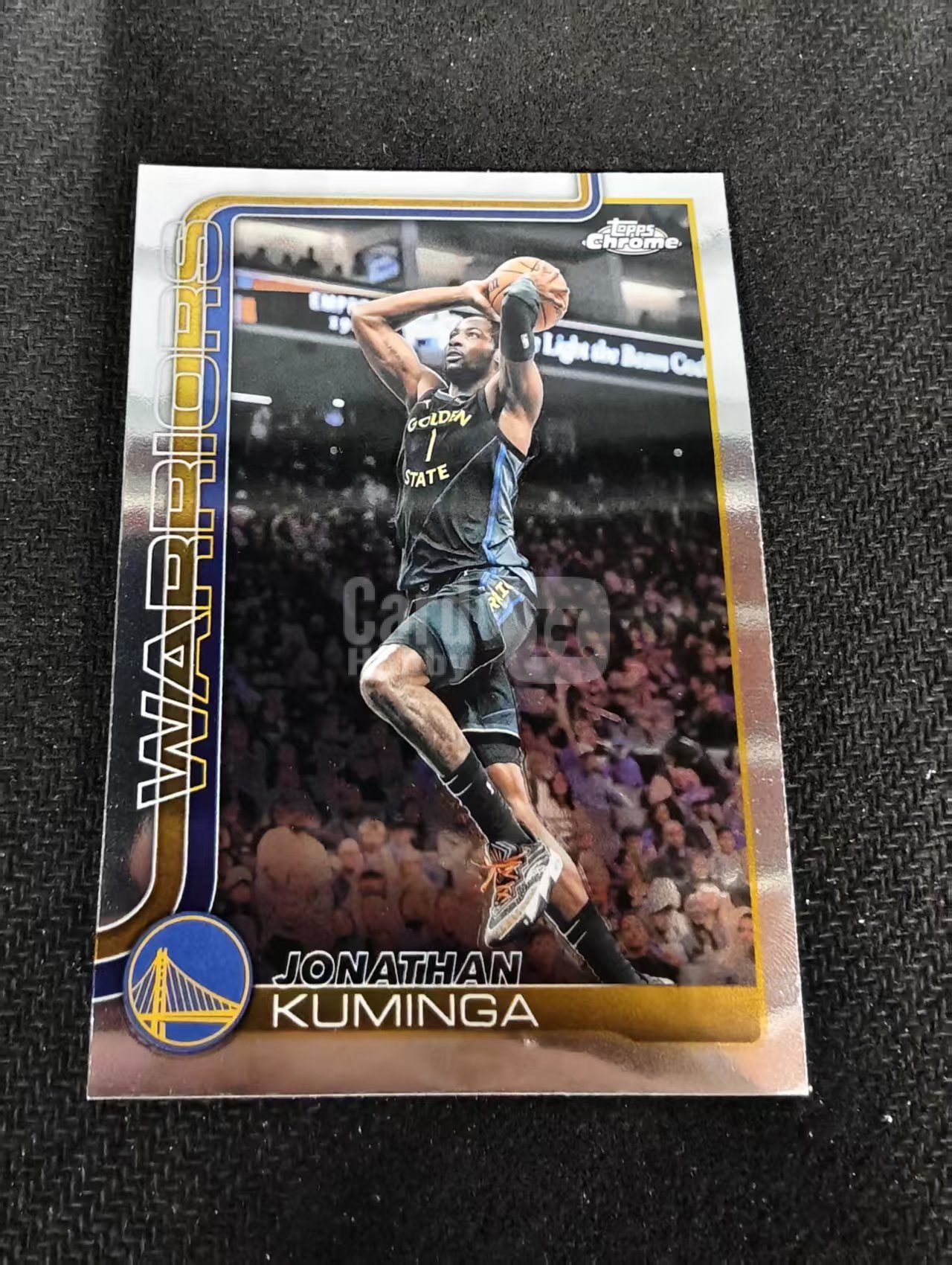 2026 Topps Chrome Update Jonathan Kuminga 勇士 乔纳森 库明加 TCU 划痕 边角瑕疵 #98
