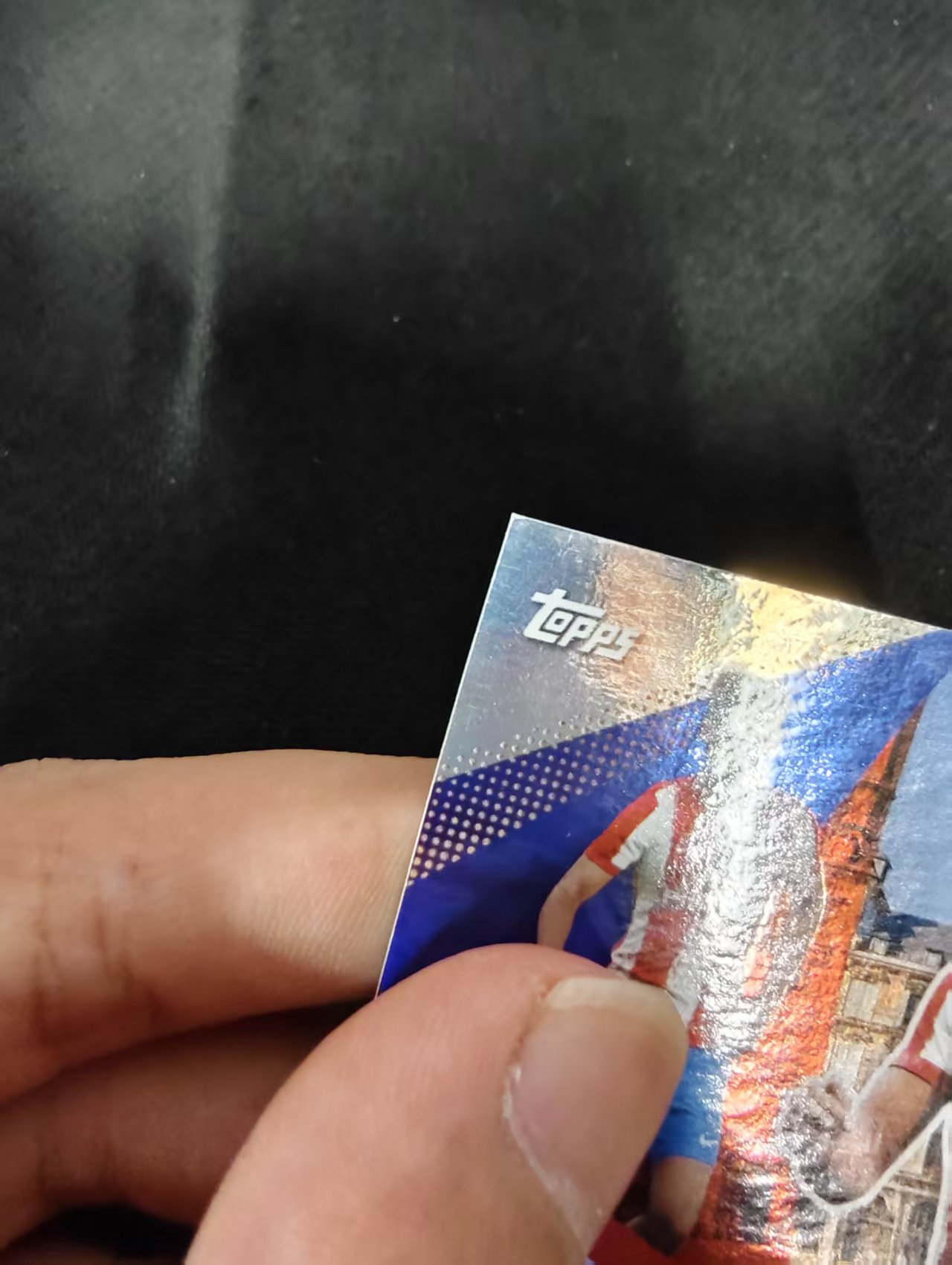 【可合并,不累计】2022 Topps Topps Marcos Llorente 马德里竞技 马竞队盒 略伦特 城市地标特卡 银折 199编 划痕 边角瑕疵