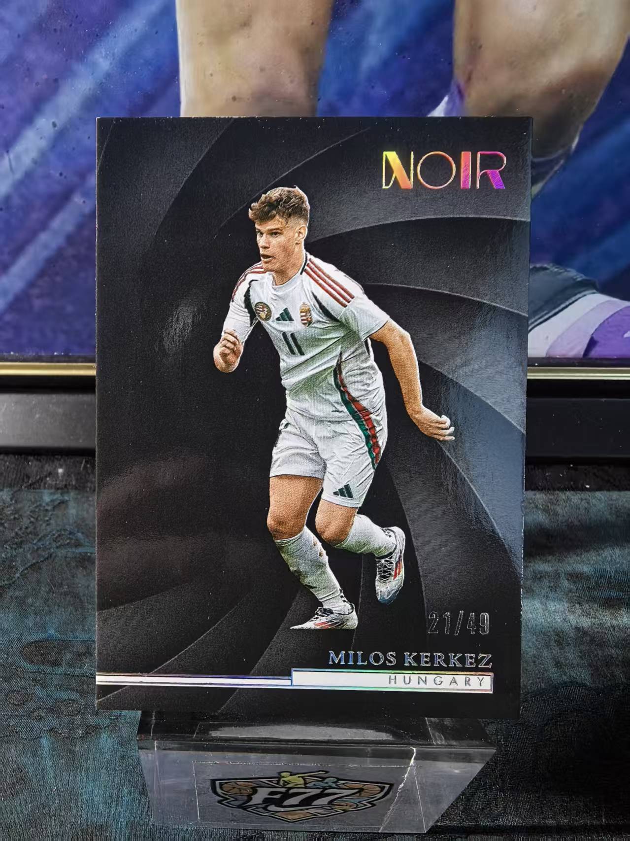 2024-25 Panini Noir MILOS KERKEZ NOIR 足球 米罗斯 49编 base 收藏必备 利利