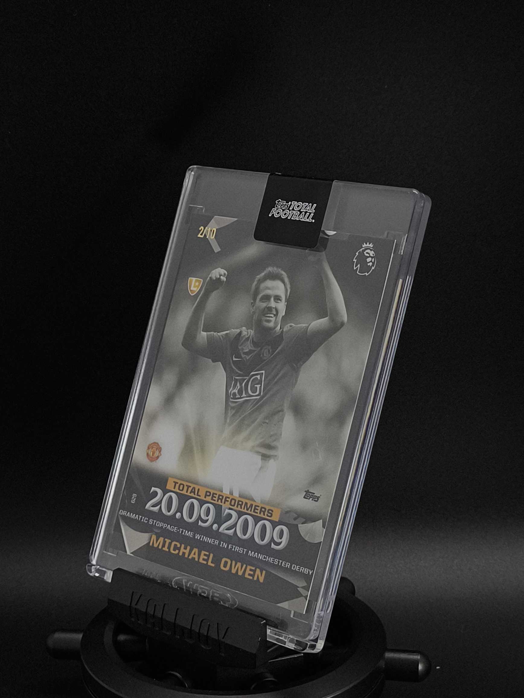 2025-26 Topps Total Football Michael Owen 迈克尔·欧文 追风少年 欧文 曼彻斯特联 曼联 英格兰 2/10编 TTF 原封砖