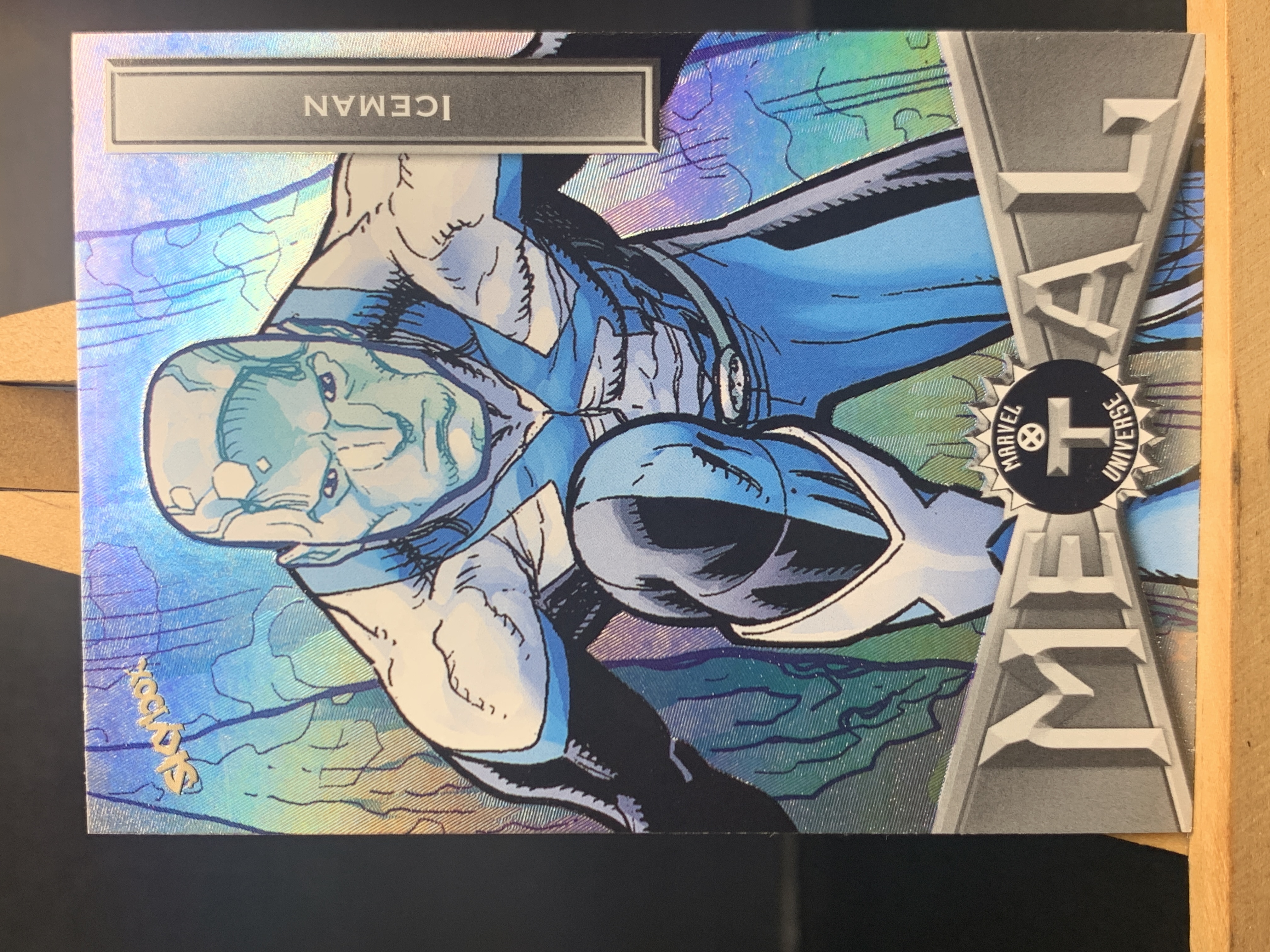 (S5)2020 SKYBOX 漫威 冰人 实卡好看 喜欢不要错过 卡品如图 !!!