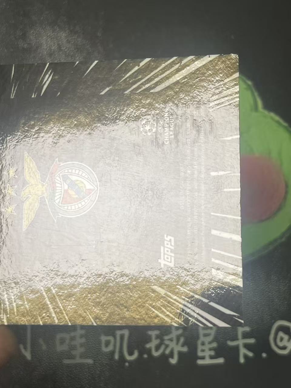 2023-24 Topps Gold Antonio Silva GOLD 本菲卡 安东尼奥 席尔瓦 99编 签字 微瑕如图【ZYP代拍】望灯
