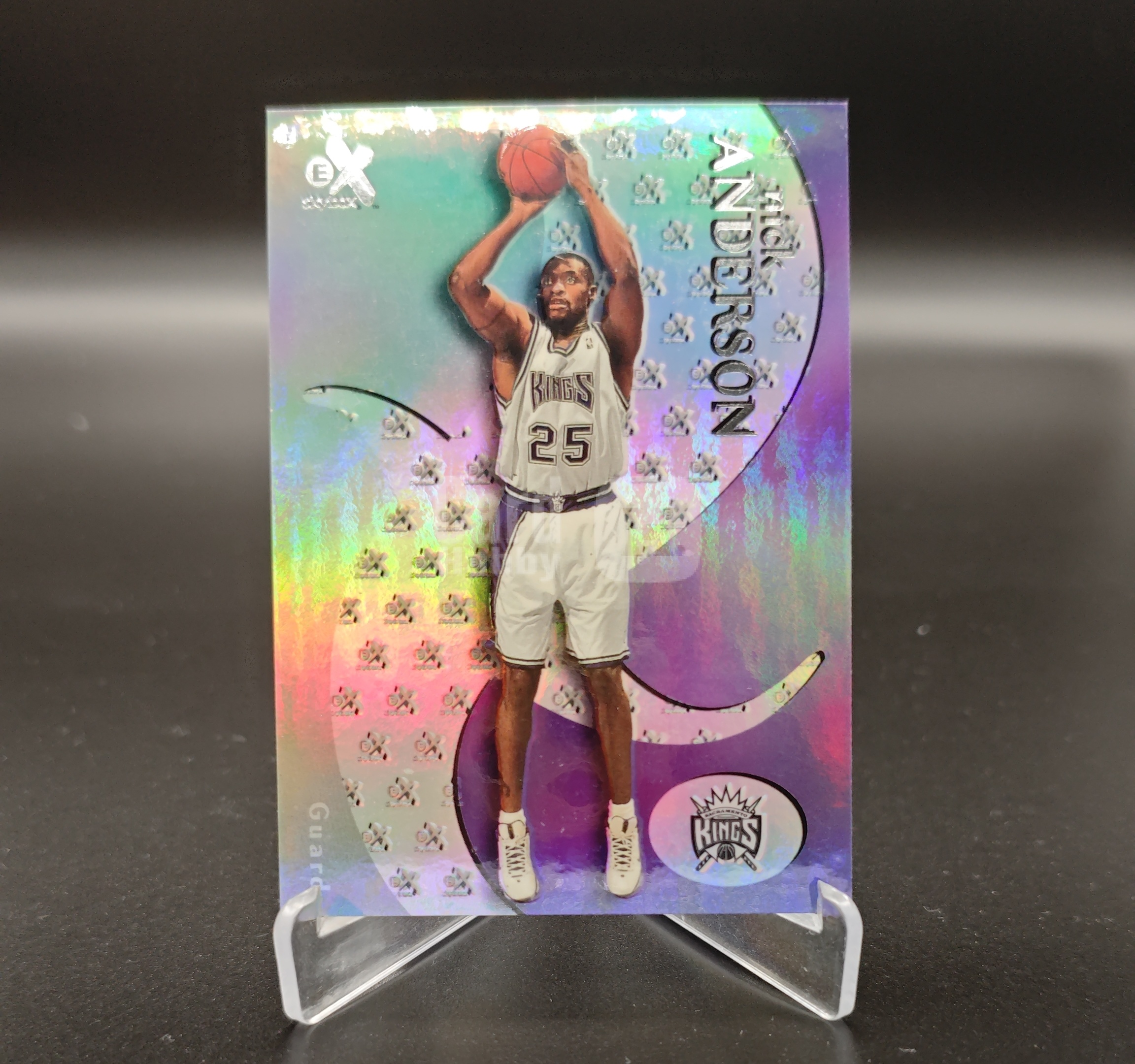 2000 Fleer E-X Nick Anderson #4 ex折射 萨克拉门托国王 尼克安德森 卡品如图