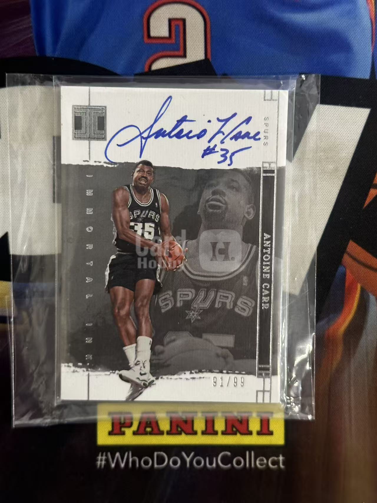 2023-24 Panini Impeccable Antoine Carr 【小猪包代卖】99编 安托万 卡尔 小真金 BGN鉴真 签字 卡签 局长