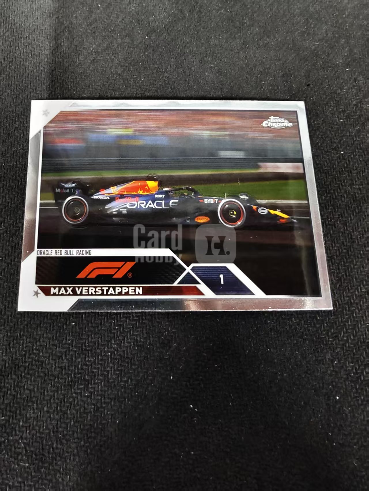 2023 Topps Chrome F1 Max Verstappen 维斯塔潘 红牛 划痕 边角瑕疵 #4