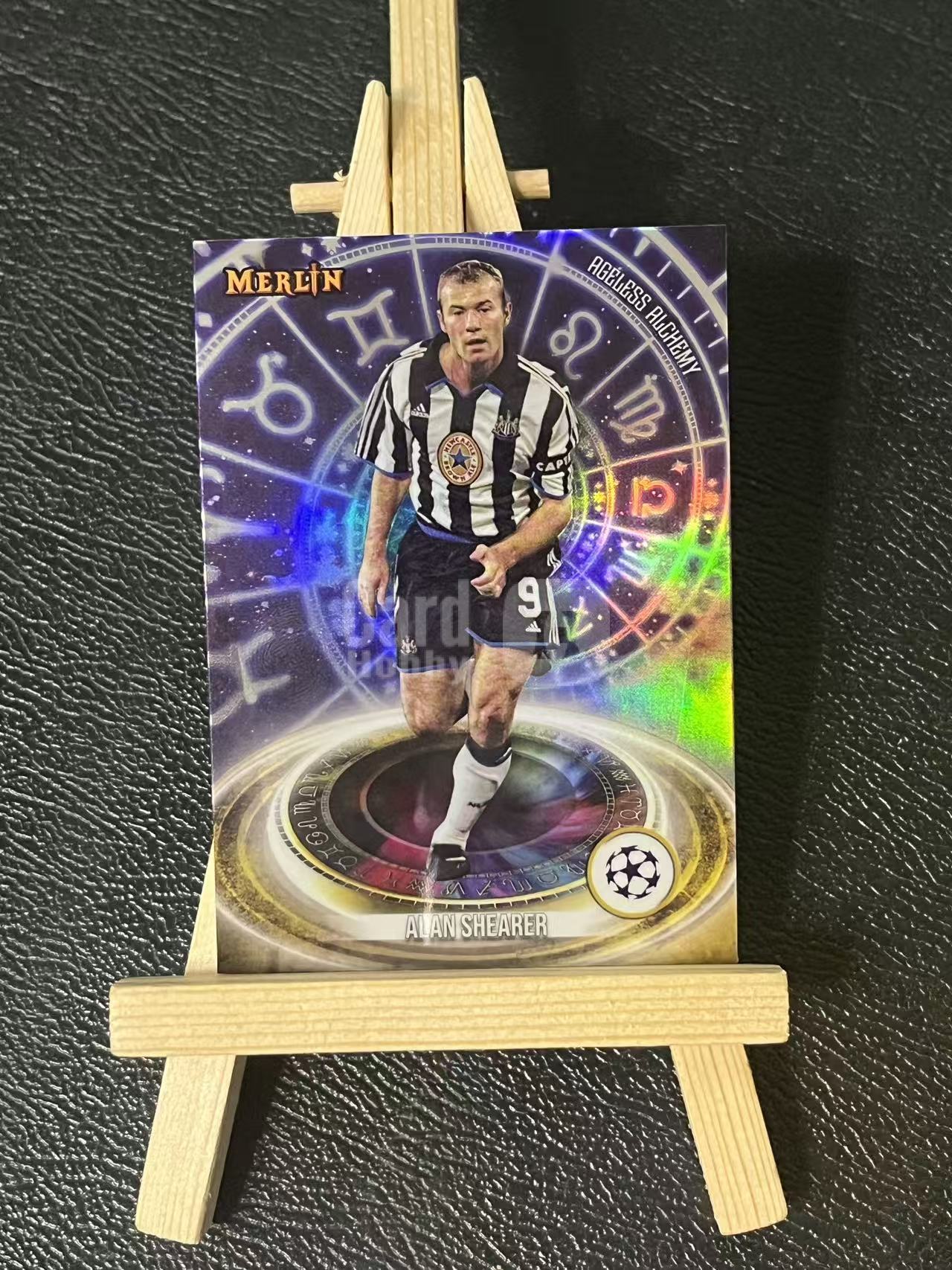 2024 Topps merlin Alan Shearer 阿兰希勒 纽卡斯尔联 特卡 欧冠 梅林 银折 实卡精美 卡品如图 LZ5