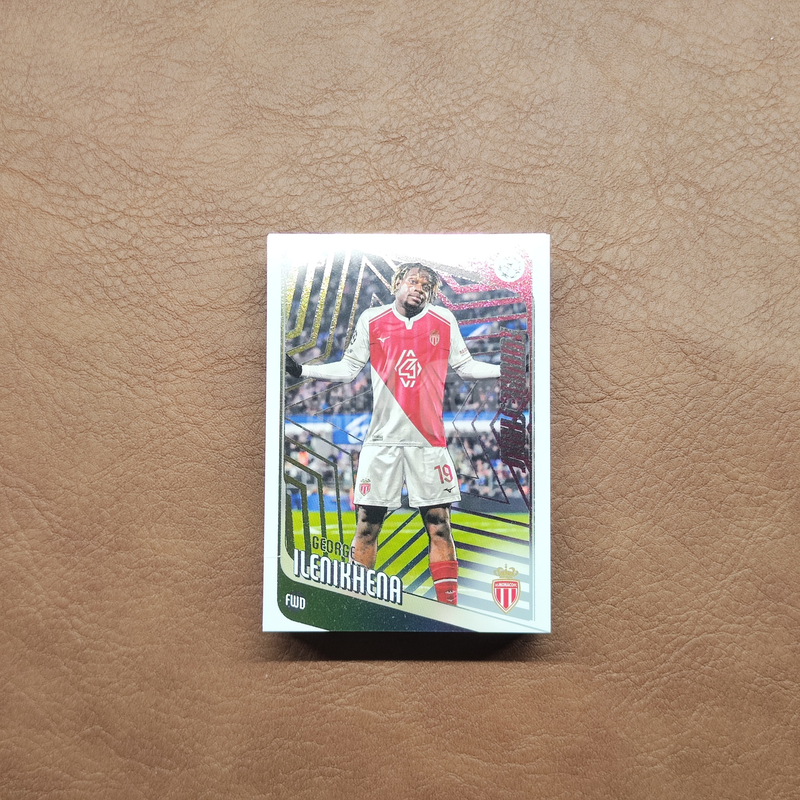 2026 【YM拍卖-代卖/回收】 topps - George Ihenacho 乔治 伊汉乔 摩纳哥  欧冠 欧战 FUTURE STAR特卡 Y0157