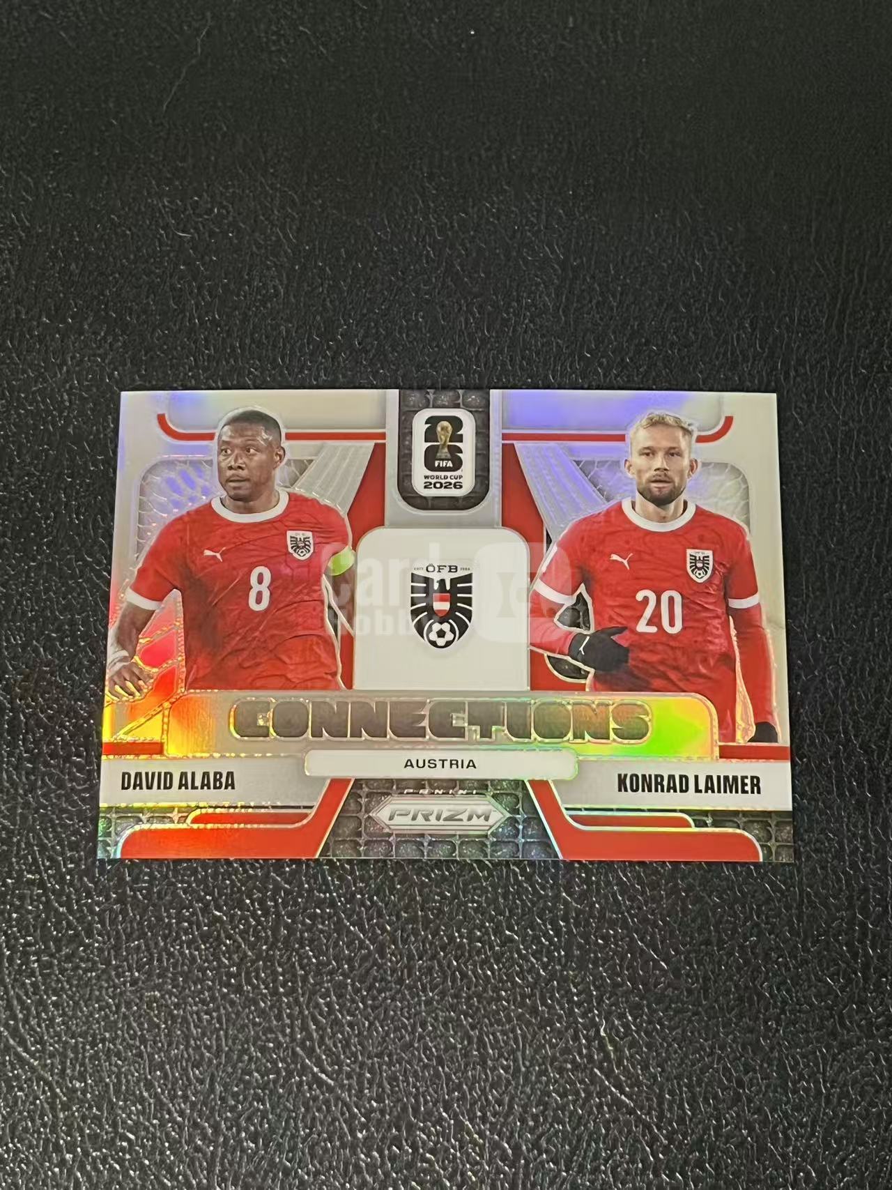 2026 Panini World Cup Prizm David Alaba 阿拉巴 莱莫 双人特卡 奥地利 世界杯 银折 实卡精美 卡品如图 LA-5