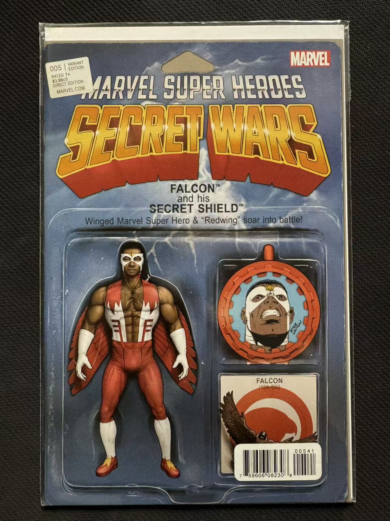 2008 Marvel 美漫 期刊杂志 猎鹰 玩具刊 官方漫画 美漫期刊 杂志书刊 变体、贸易、小标 带膜带背板