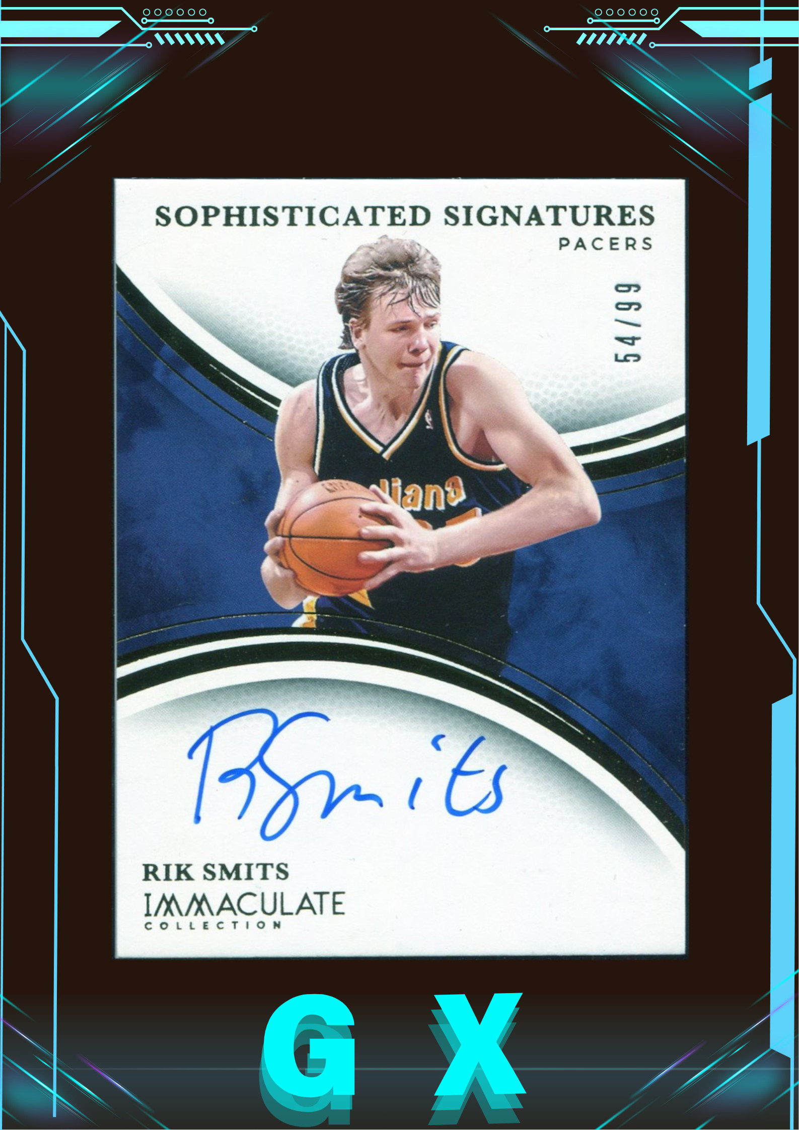 2024-25 Immaculate系列 里克·施密茨 Rik Smits 54/99编 卡签 签字 !【钩玄卡店】Will