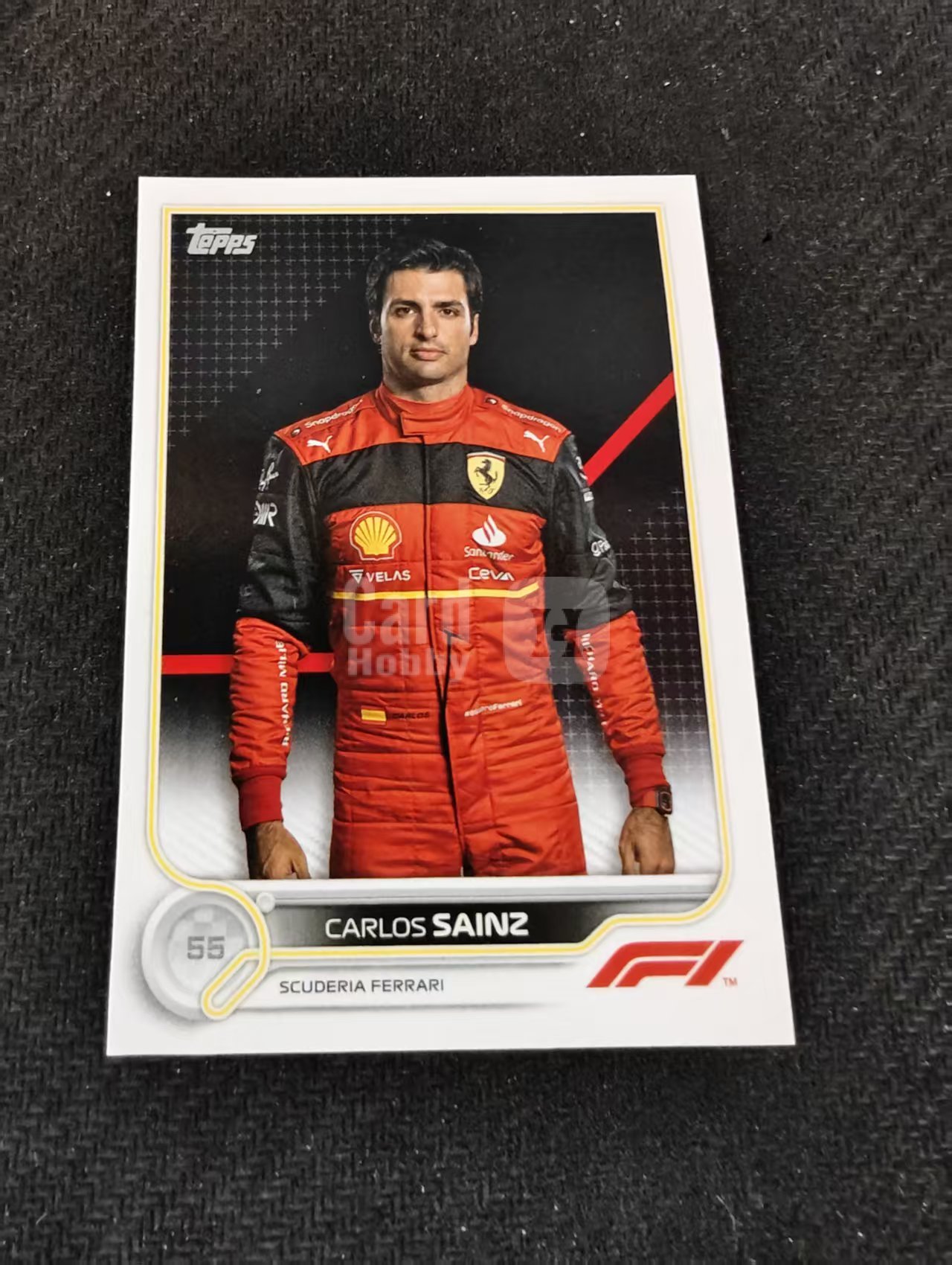 2022 Topps Chrome F1 Carlos Sainz 卡洛斯 塞恩斯 法拉利 划痕 边角瑕疵 @29