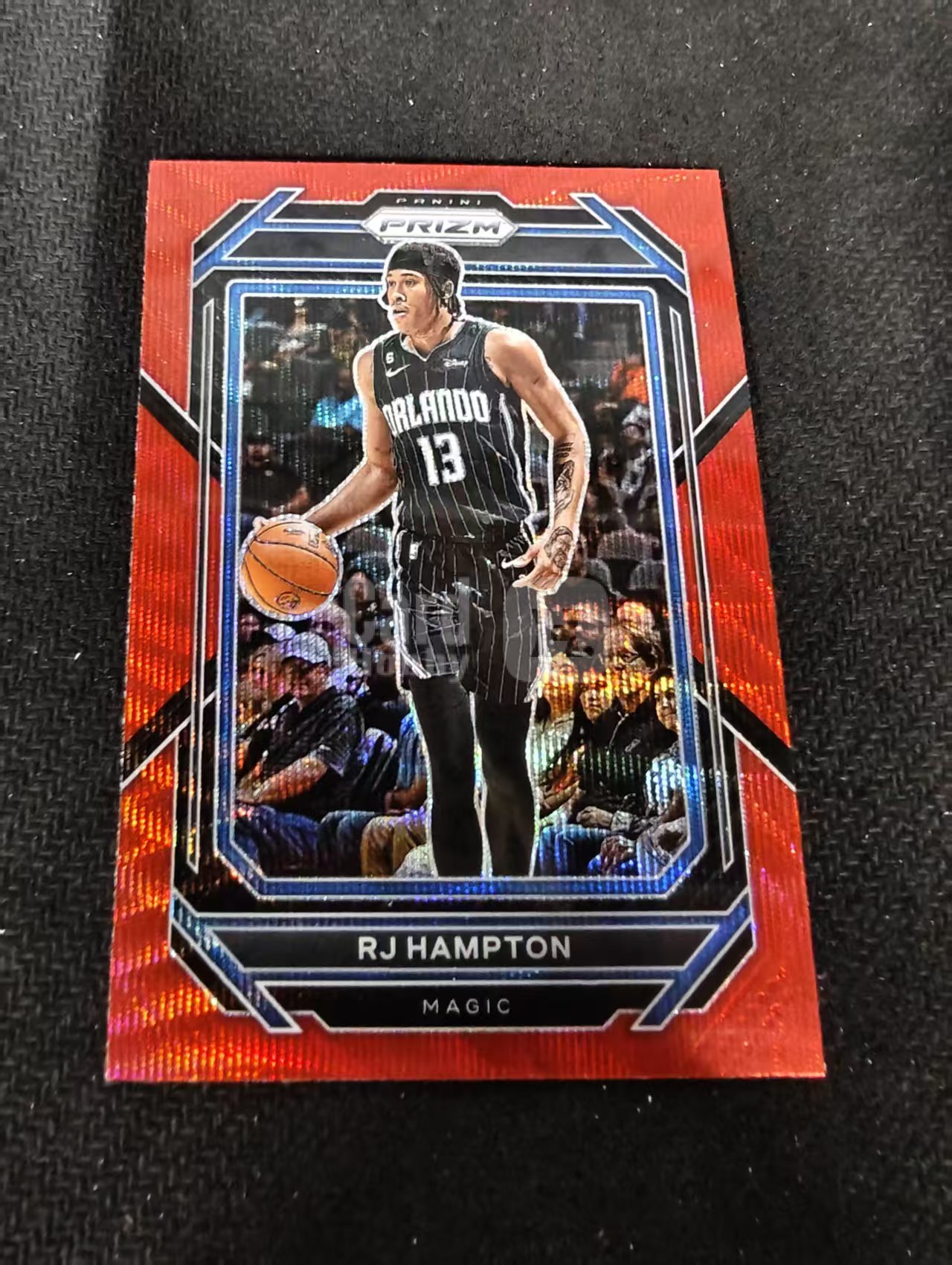 2022-23 Panini Prizm RJ Hampton RJ 汉普顿 魔术 红波纹 PZ 划痕 边角瑕疵 #177