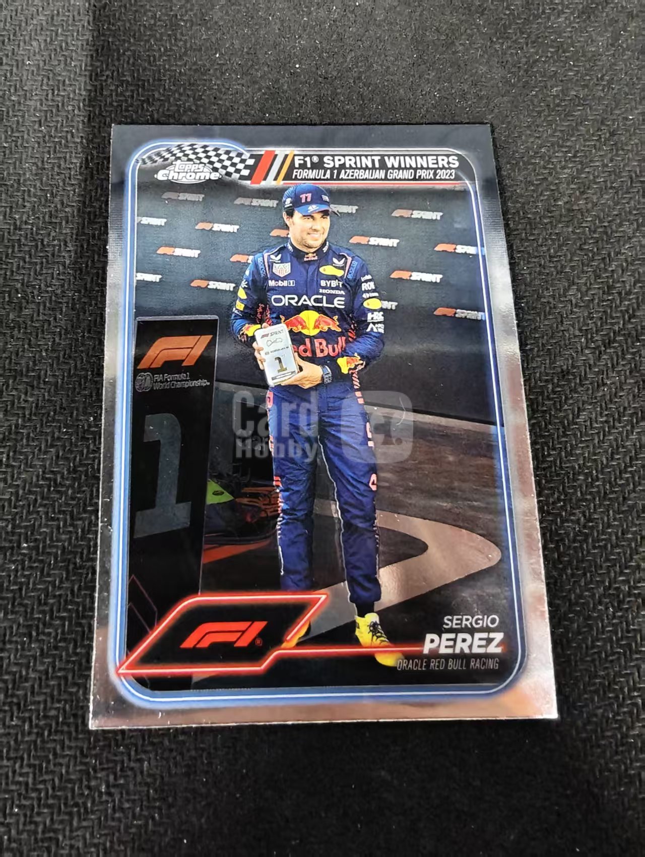 2024 Topps Chrome F1 Sergio Perez 红牛车队 塞尔吉奥 佩雷兹 划痕 边角瑕疵 #148