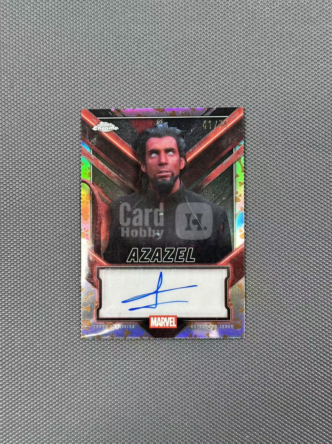 【大满拆】2025 Topps Marvel漫威 Deadpool Chrome 金刚狼死侍TC Azazel 红魔鬼 /75编 签字 狗爪折 ...
