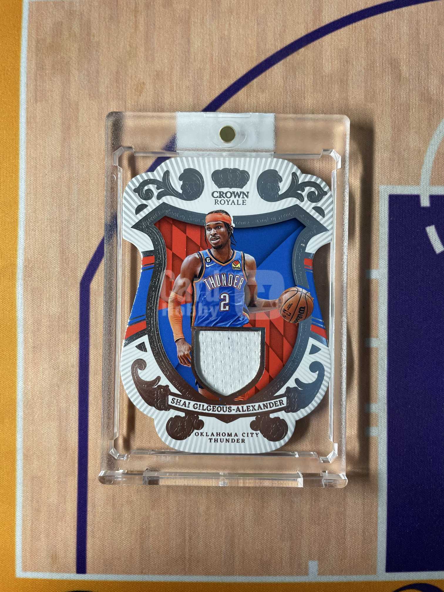 Sga Crown Rookie 2023-24 Panini Crown Royale Shai Gilgeous-Alexander 雷霆 SGA 亚历山大 皇冠 球衣 ...