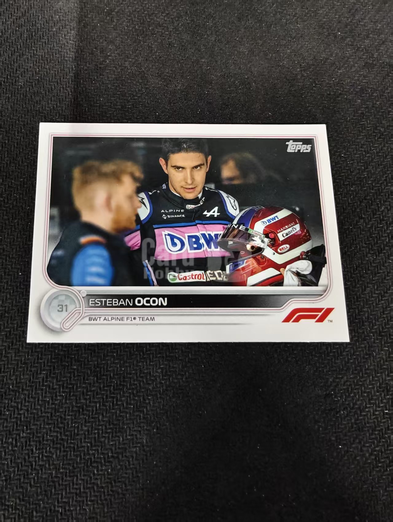 2022 Topps Chrome Esteban Ocon F1 阿尔滨车队 埃斯特班 奥康 划痕 边角瑕疵 @42