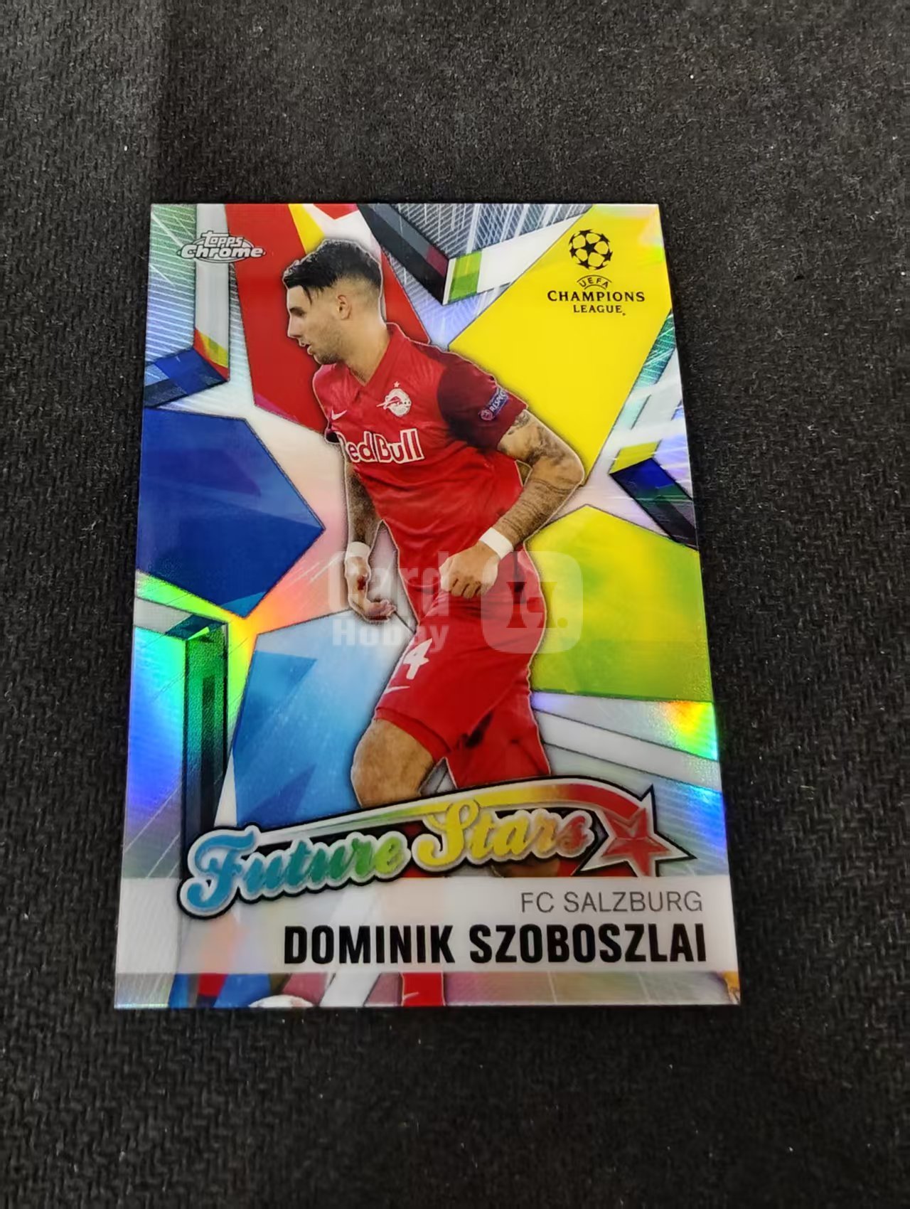 【可合并,不累计】2021 Topps Chrome Dominik Szoboszlai 萨尔茨堡 索博斯洛伊 未来之星特卡 欧冠 银折 不保卡品 介意勿拍