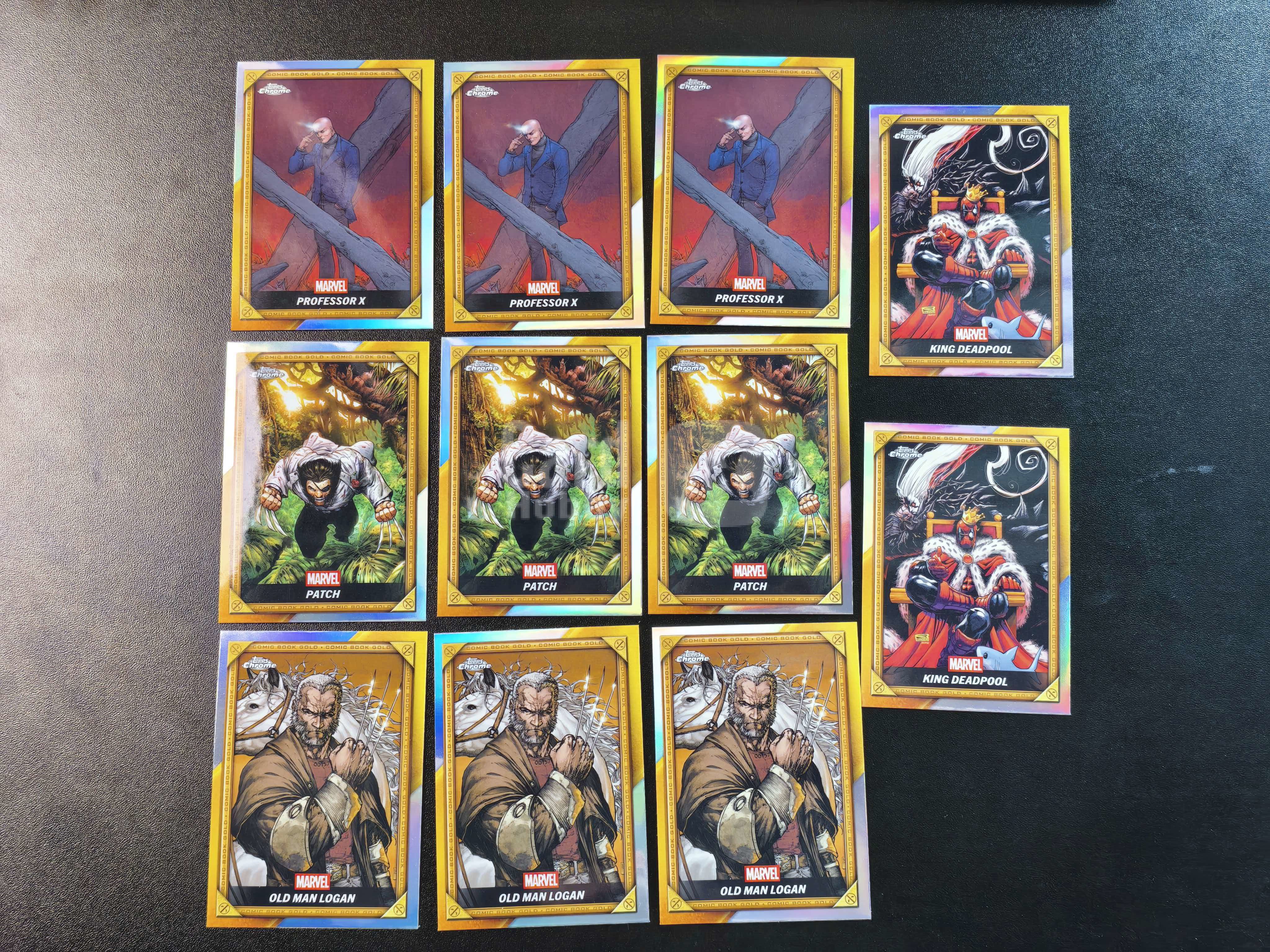 2025 Topps Chrome Marvel Deadpool 漫威 死侍与金刚狼 银折 11张打包出 卡品如图 拍前看描述 只合并当天 不累计