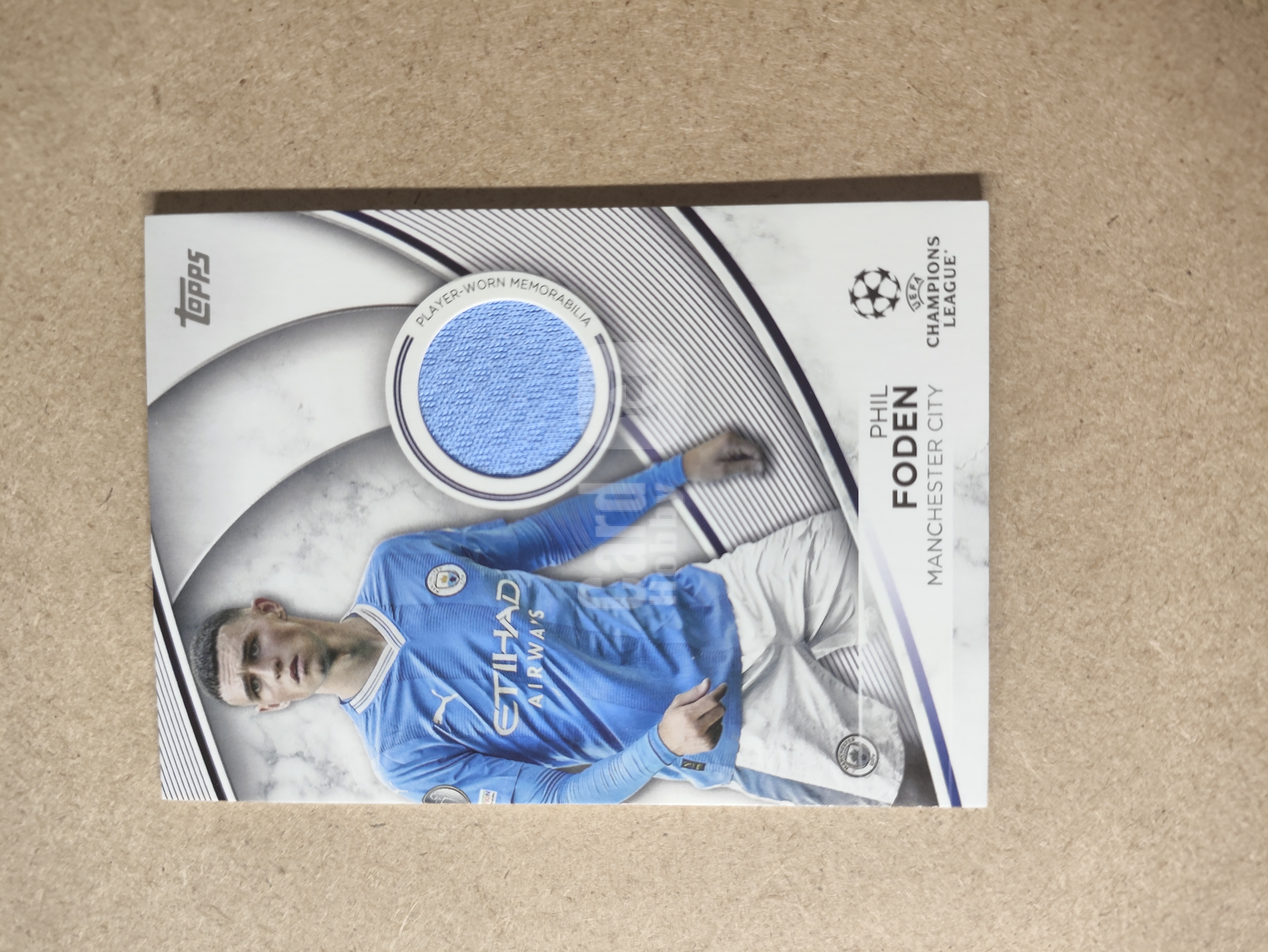2024 Topps Topps Phil Foden 欧冠 欧战 UCC 菲尔 福登 曼城 英格兰 物料切割 卡品如图 未来可期 太子 球衣