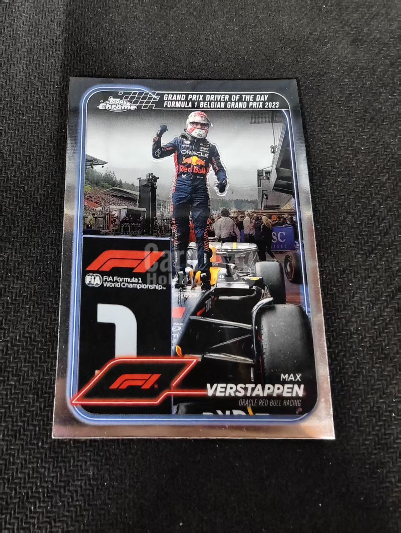 2024 Topps Chrome F1 Max Verstappen 维斯塔潘 红牛 划痕 边角瑕疵 #170