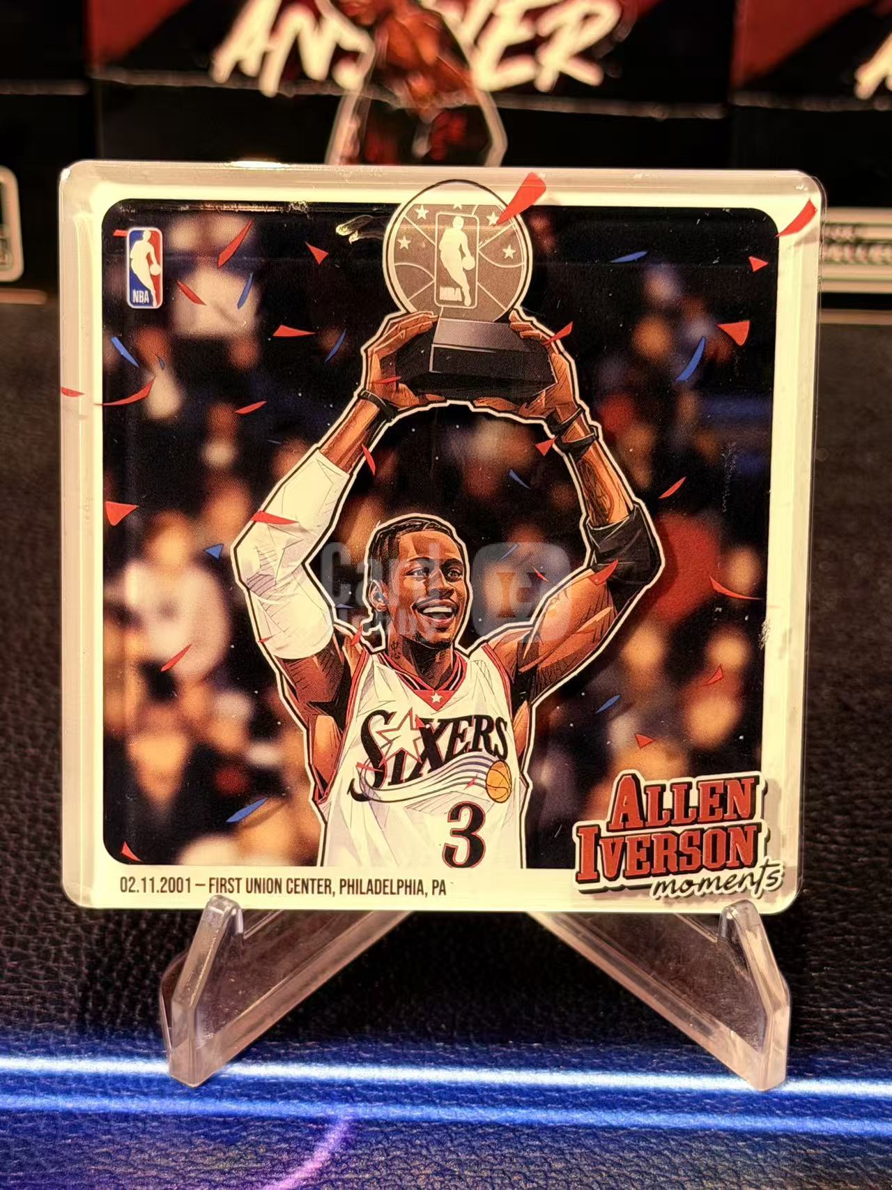 2026 Nuts Collect 艾弗森时刻系列磁吸贴 Allen Iverson 冰箱贴 全明星 MVP 8