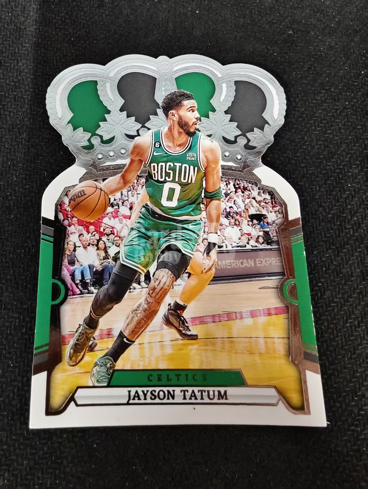 2023-24 panini Crown Royale Jayson Tatum 皇冠 凯尔特人 杰森 塔图姆 獭兔 皇冠 异形 划痕 边角瑕疵 #44