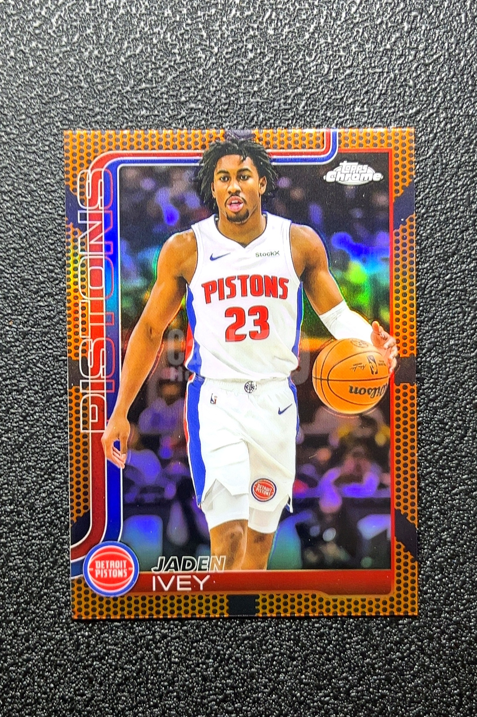 【岛屿拍卖】2024 Topps Chrome Jaden Ivey 贾登·艾维 新秀 RC 卡品如图 高价值 #61 Detroit Pistons 底特律活塞 0008#214