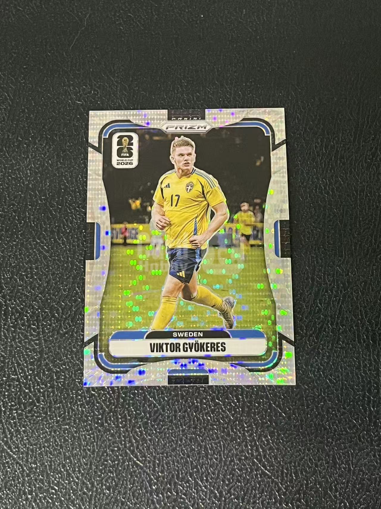 2026 Panini World Cup Prizm viktor gyokeres 哲凯赖什 脉冲折 瑞典 世界杯 银折 实卡精美 卡品如图 LA-5