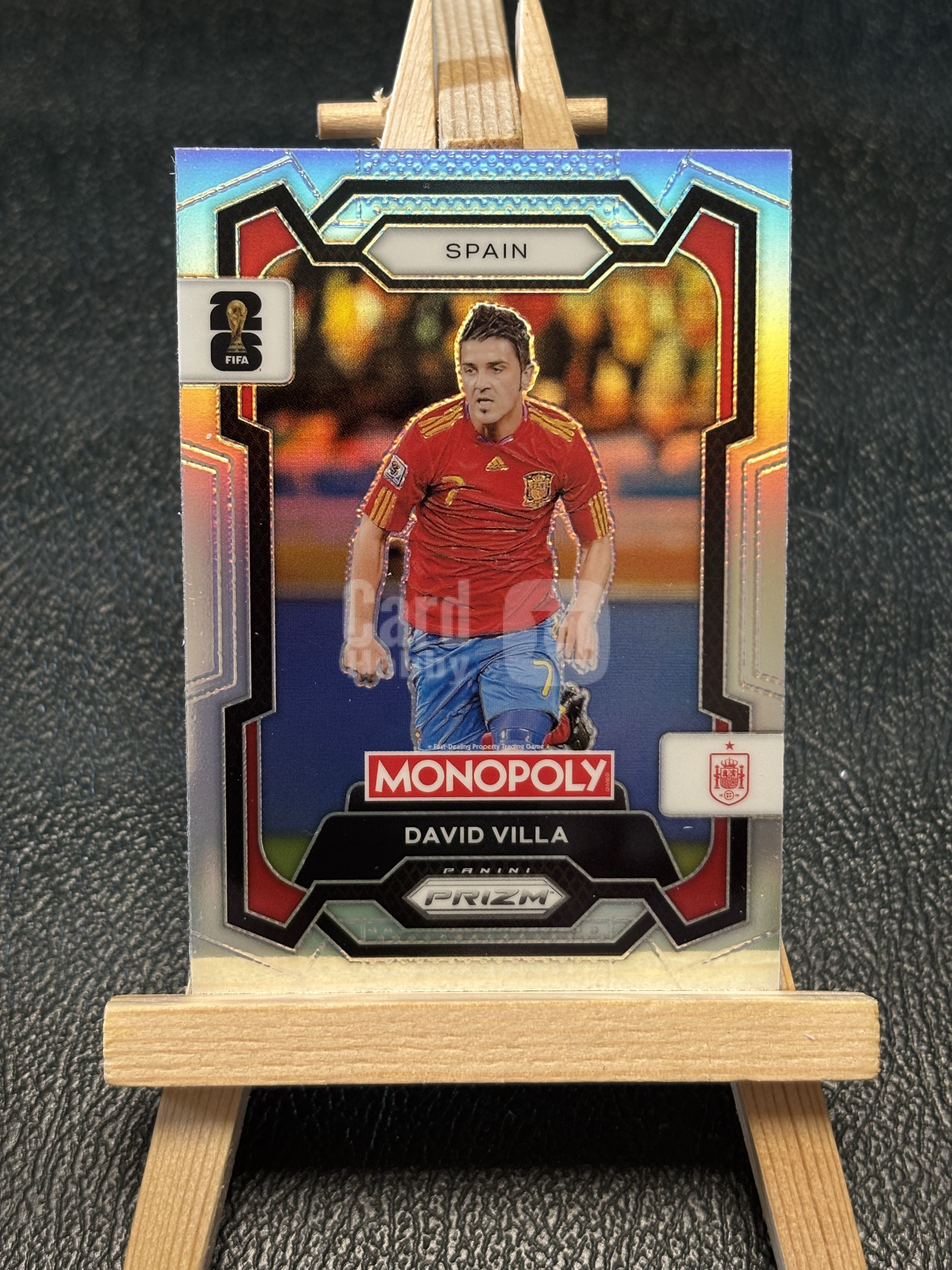 2025 Panini Prizm David Silva 大卫 席尔瓦 西班牙 曼城 传奇 名宿 世界杯 大富翁 PZ 银折 实卡精美 收藏必备 卡品如图 七七代卖 XO6