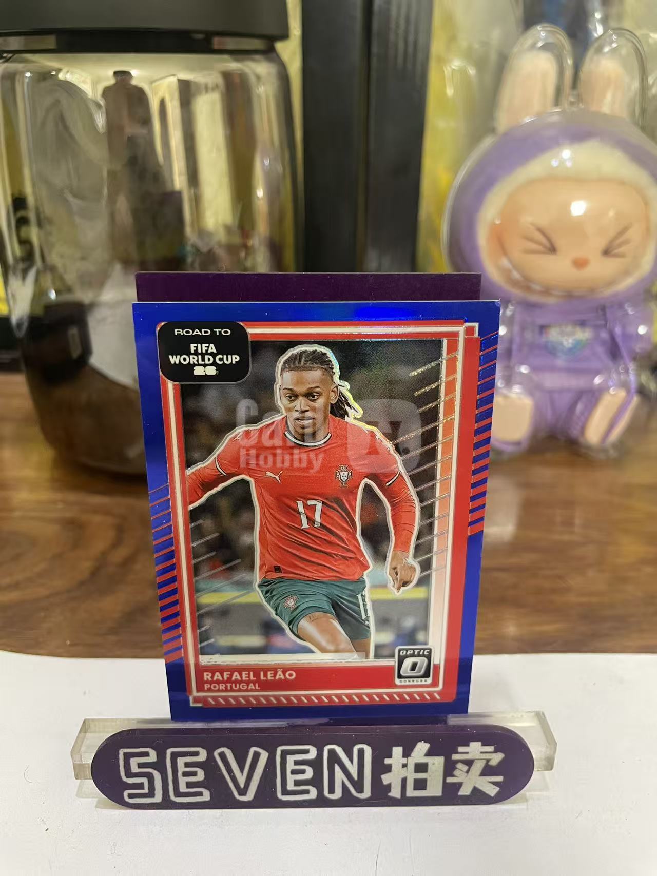 2025 Topps Donruss Rafael Leao 【seven拍卖】杜蕾斯 葡萄牙 莱奥 33/75 卡品如图 细节如图 王盛