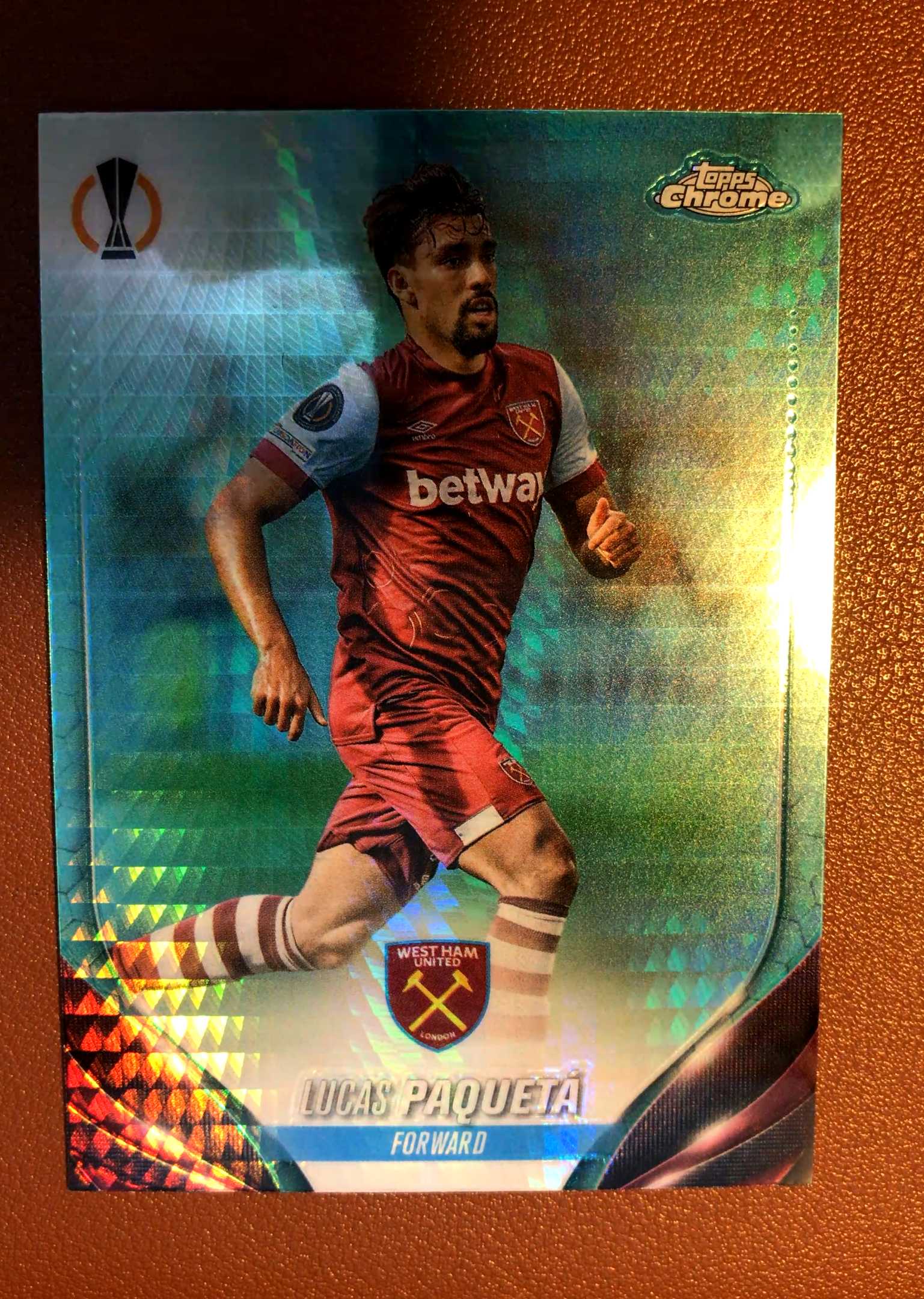 2023-24 Topps Chrome Lucas Paqueta 卢卡斯 帕奎塔 卡品如图 一天一快递不累计2054