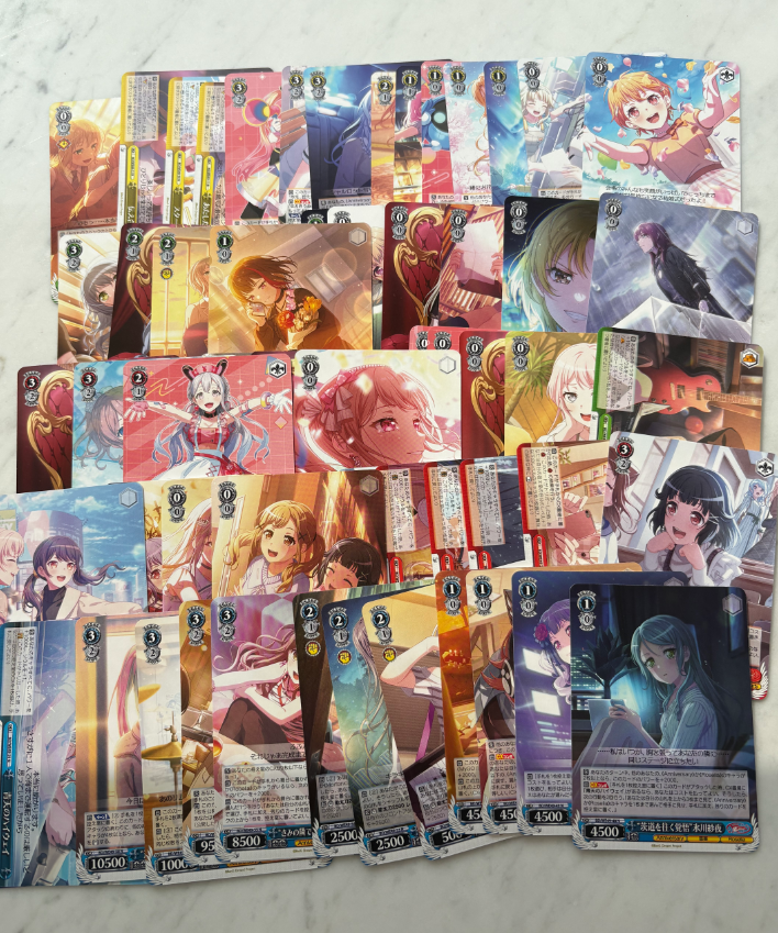 Weiss Schwarz 黑白双翼 日版 ja 豪华补充包 BanG Dream! 10周年 普卡全套 1-60 #4