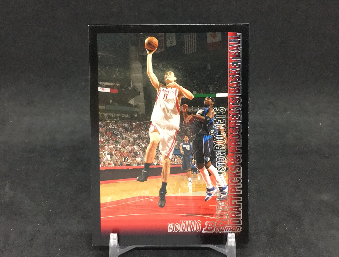 【DC拍卖】12.08 BOWMAN 名人堂名宿 中国队历史第一人 国人骄傲 小巨人 姚明