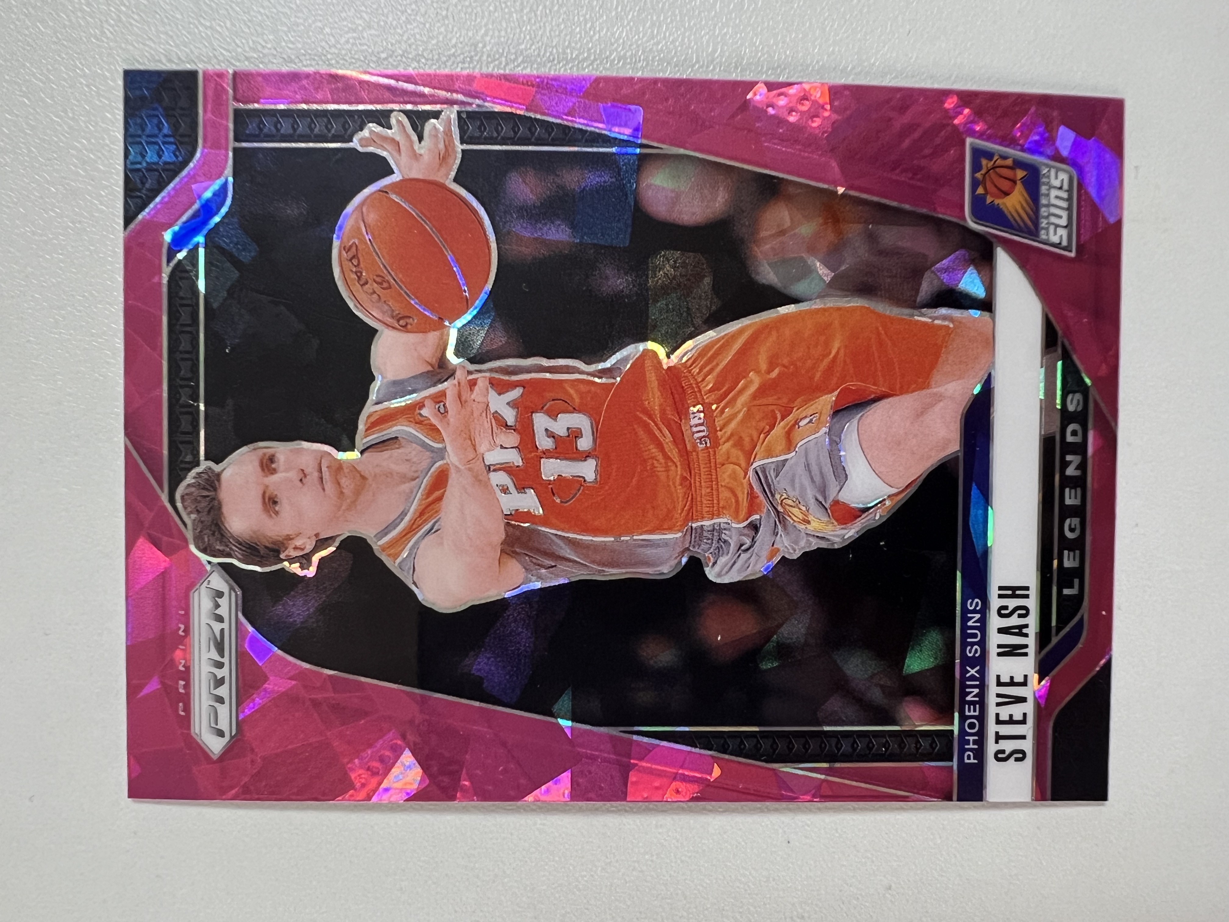 2024-25 Panini Prizm Steve Nash 史蒂夫纳什 太阳队名宿 风之子 PZ 粉碎冰 HH03 收藏凑套 卡品如图