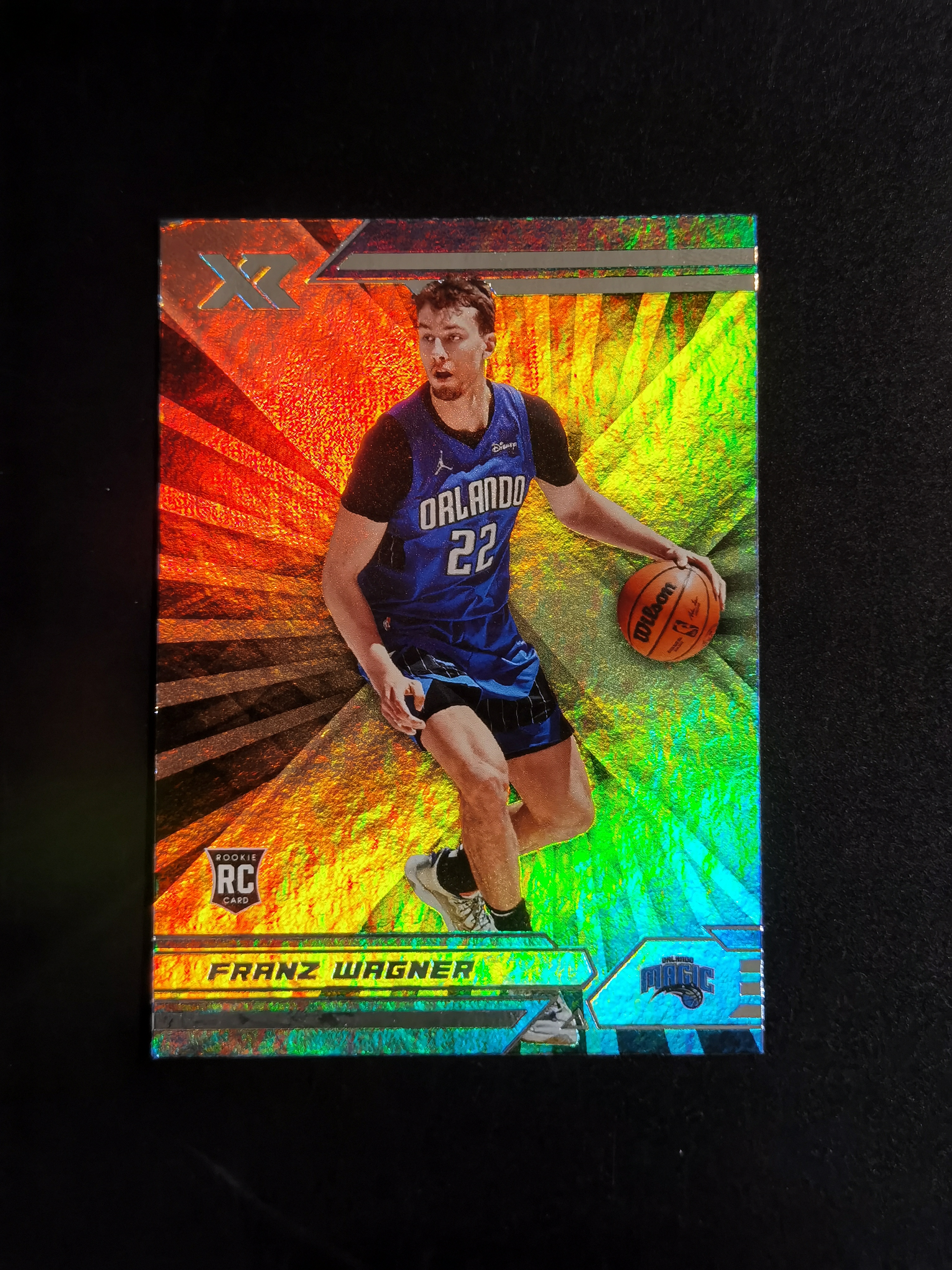 2021-22 Panini Prizm Franz Wagner RC 编年史 RC新秀 弗朗茨瓦格纳 XR 银折 卡品如图 专收必备