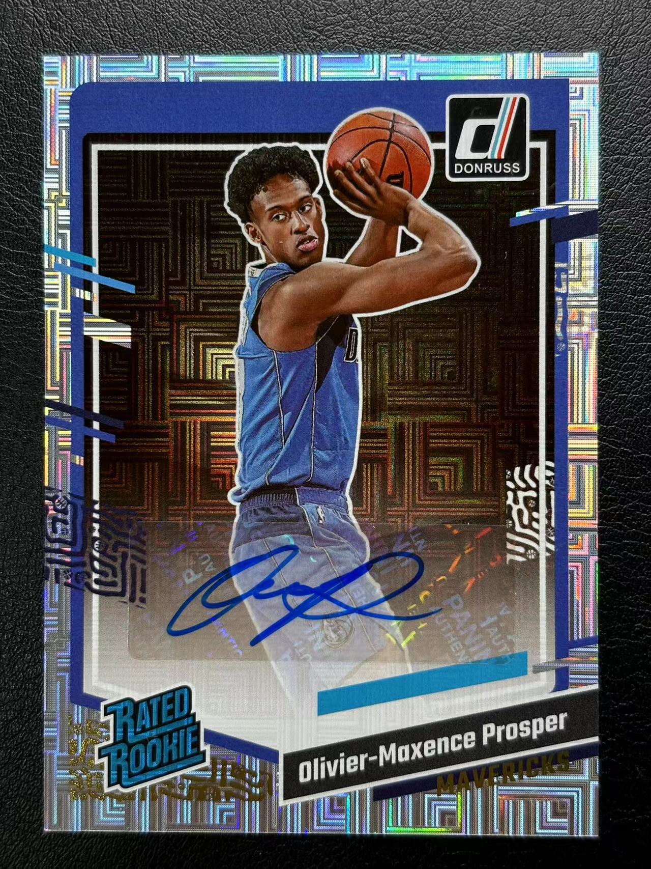 2023-24 Panini Donruss Olivier Maxence Prosper 普洛斯珀 新秀RC 独行侠选图 杜蕾斯系列 迷宫 ...