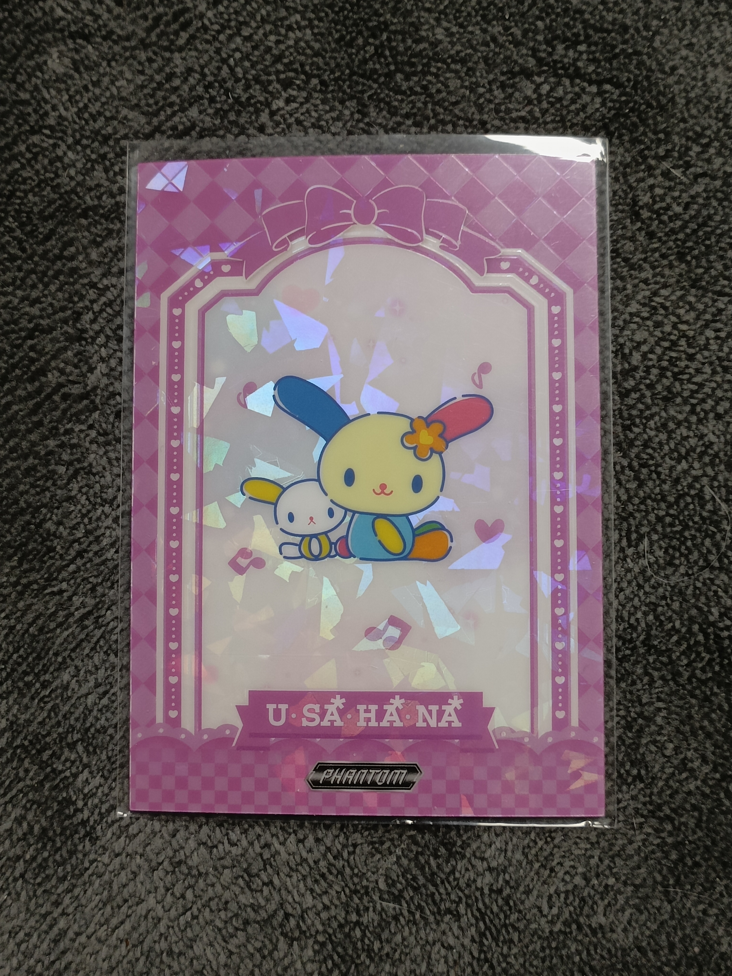 2023 Kakawow PHANTOM 三丽鸥家族系列收藏卡 U.SA.HA.NA 花小兔 【谦谦拍卖】PSA-IPU-05 紫折 101/115编 秋鹿