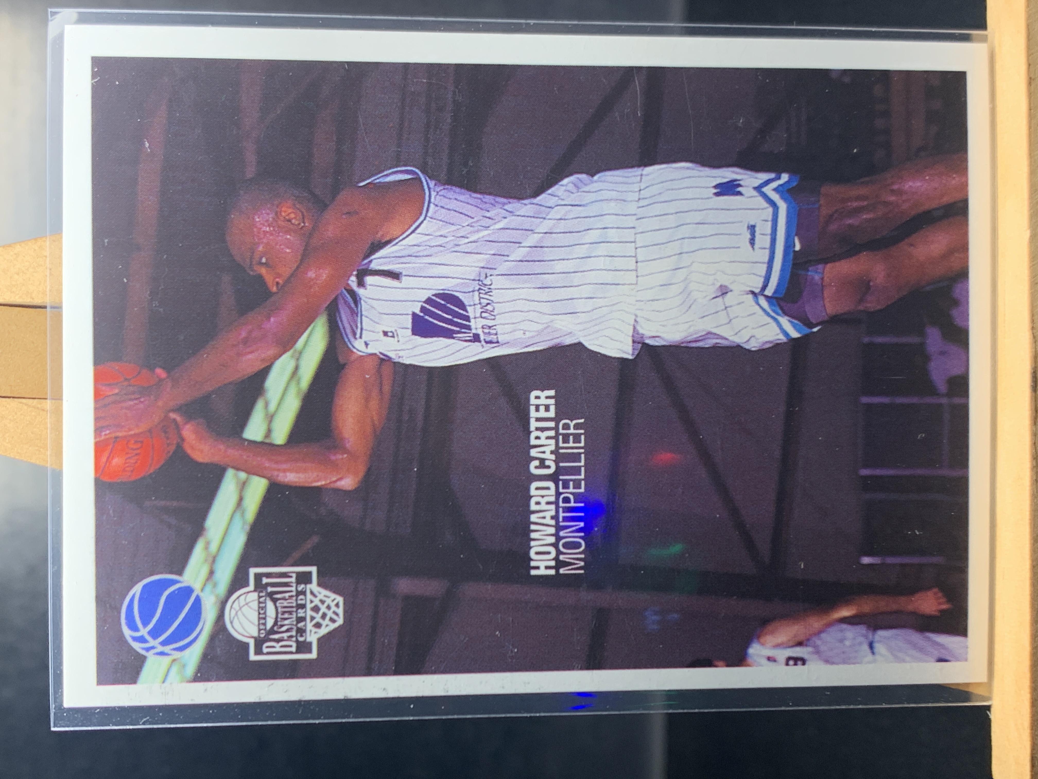 (S8) PANINI 稀有老卡 市面少有 霍华德卡特 蒙彼利埃 近期大热球星 收藏必备 卡面老化 ! ! !