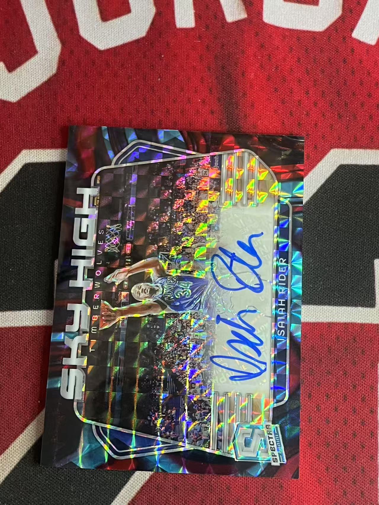 【接寄拍】2023-24 PANINI SPECTRA 光谱系列 森林狼名宿 以赛亚里德 莱德尔 75编 签字卡 飞升签 马赛克折 折射 专收凑套必备【烂臭嘴拍卖】