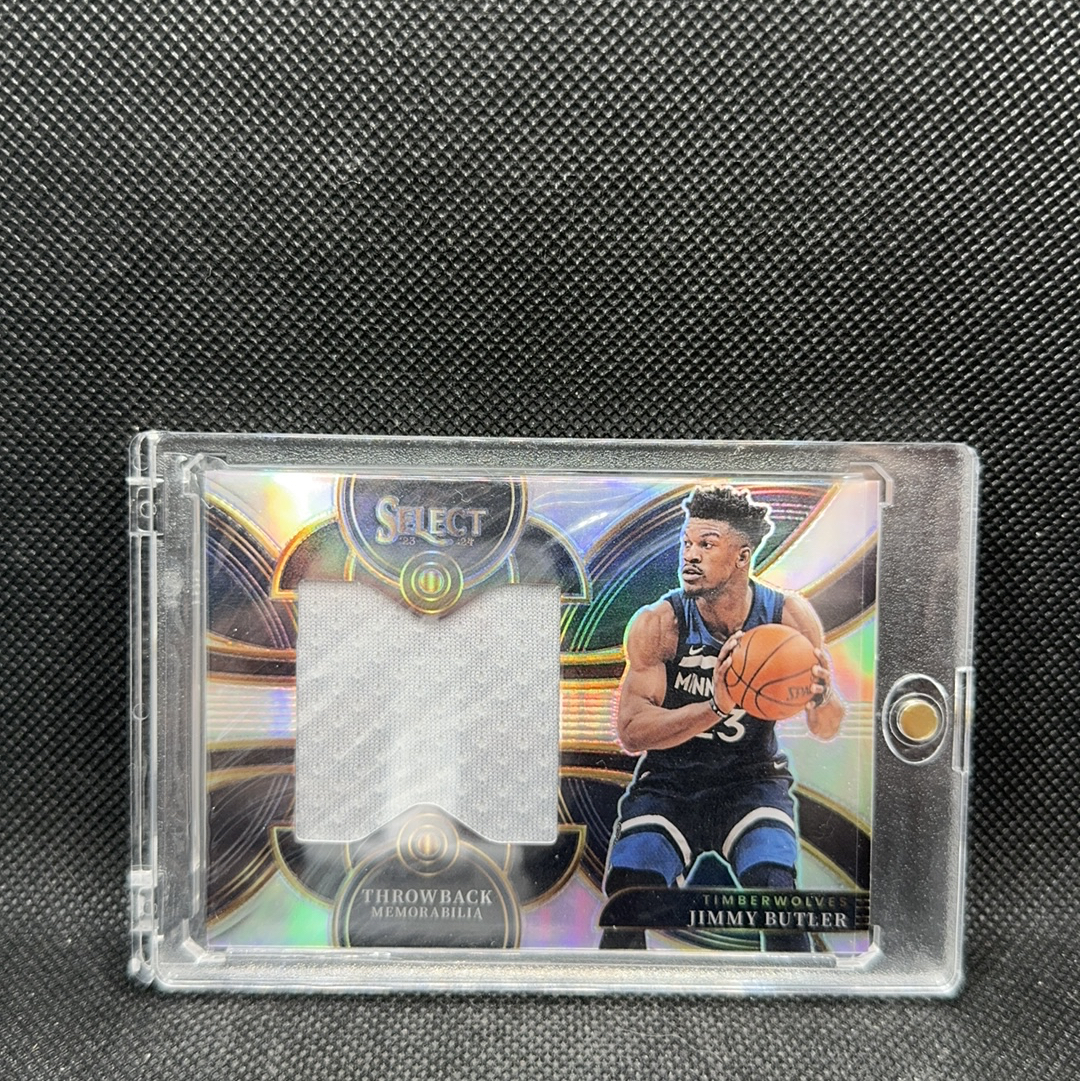 【Roseee代卖】2023-24 Panini Select Jimmy Butler 吉米巴特勒 闪回 亲穿 球衣 物料 银折 折射 森林狼 jeff