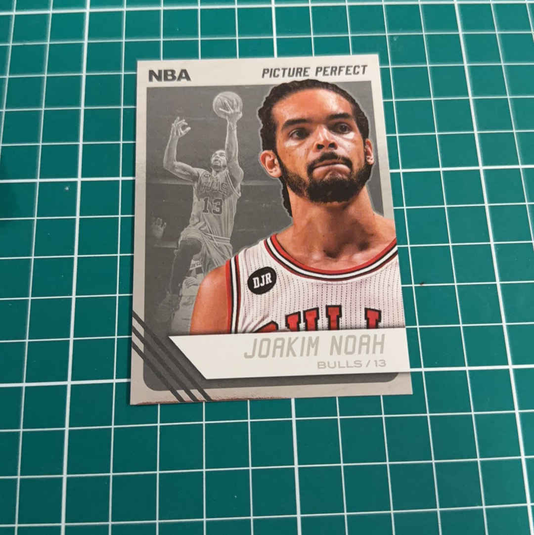 2014-15 Panini Americana Joakim Noah S.p.a.乔金诺阿 大头特卡 闪卡 picture perfect 十年老卡 绝版卡 稀有大比例 收藏必备