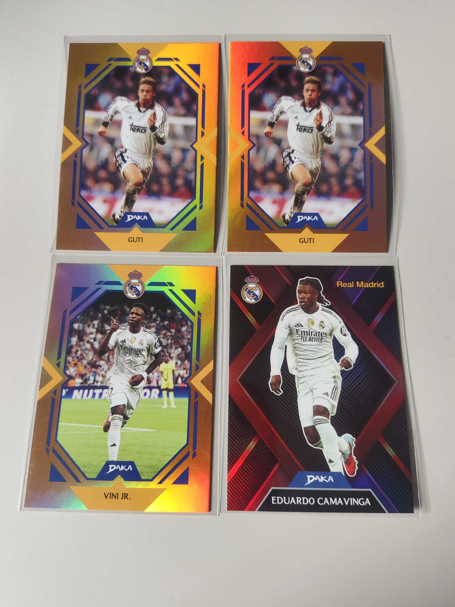 【佩妮拍卖】2025 daka 达咖 皇家马德里足球俱乐部 vini jr 维尼修斯 卡马文加  古蒂 25编50编lot111 拍前请阅读描述 许哥0120