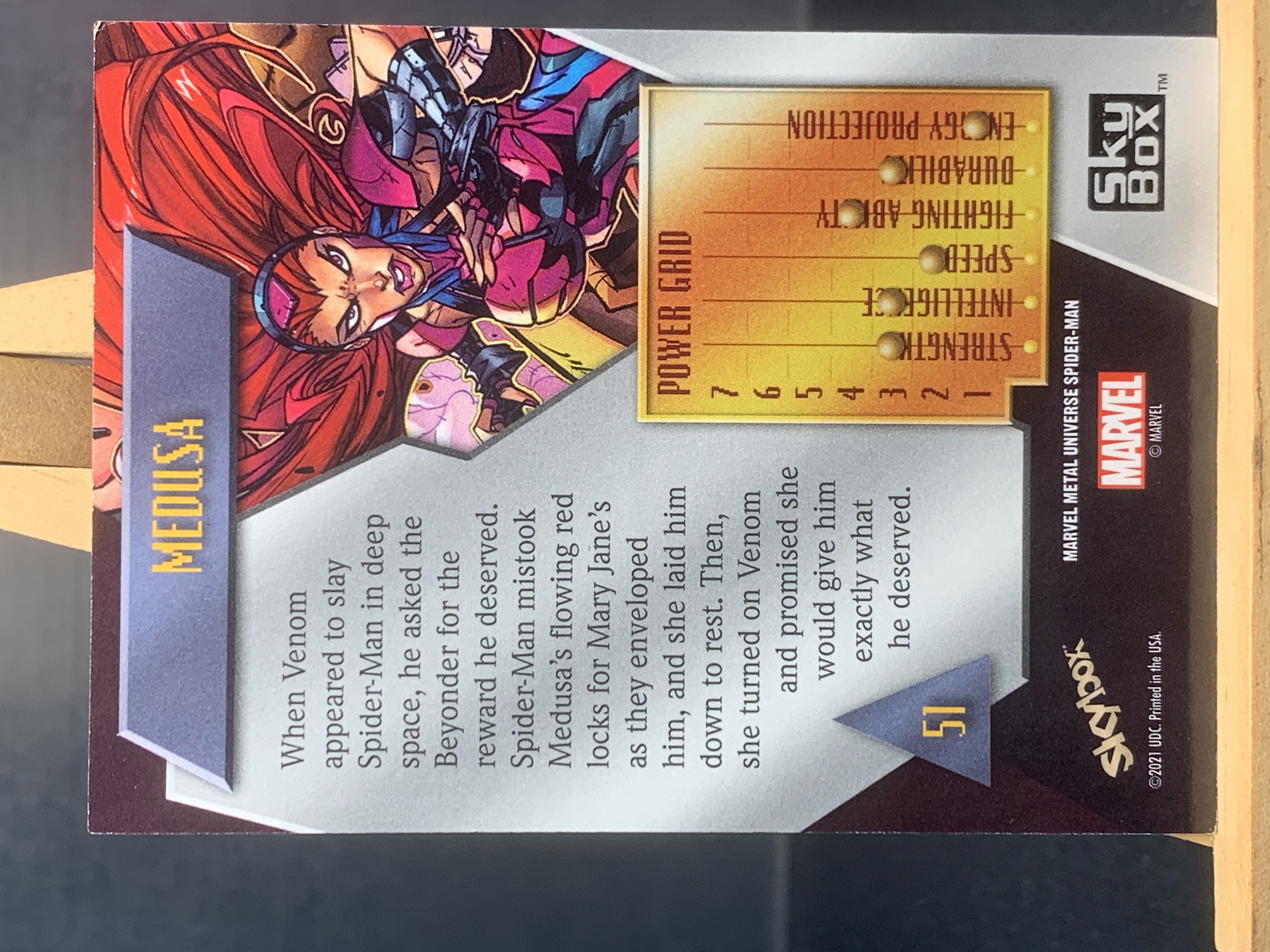 (S3)2021 SKYBOX 漫威 Marve BASE 美杜莎 喜欢不要错过 卡品如图!!!