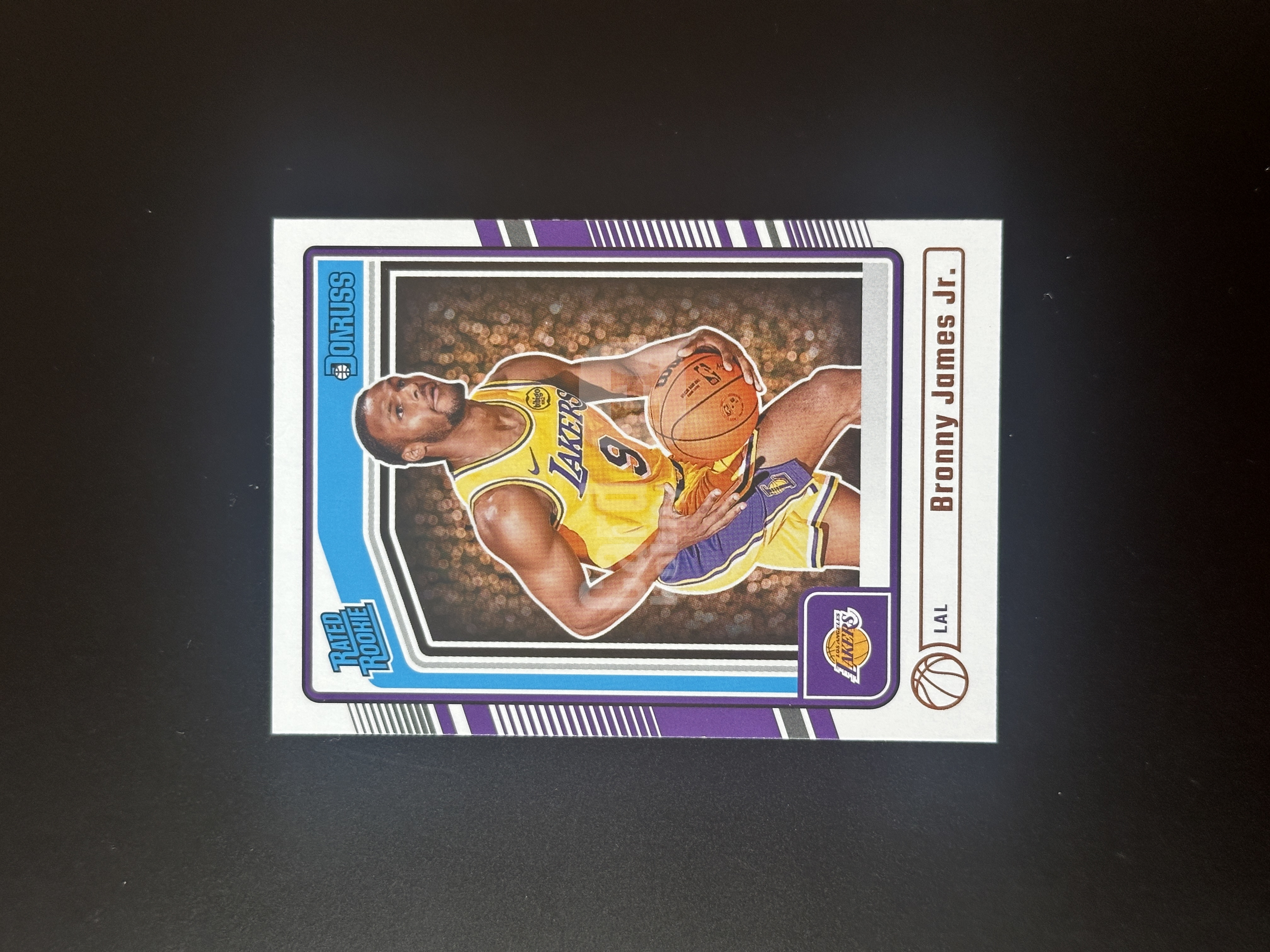 2024-25 Panini Donruss Bronny James Jr. 杜蕾斯 湖人 布朗尼 詹姆斯 编号243 RC 新秀 Rated Rookie 收藏必备 卡品如图